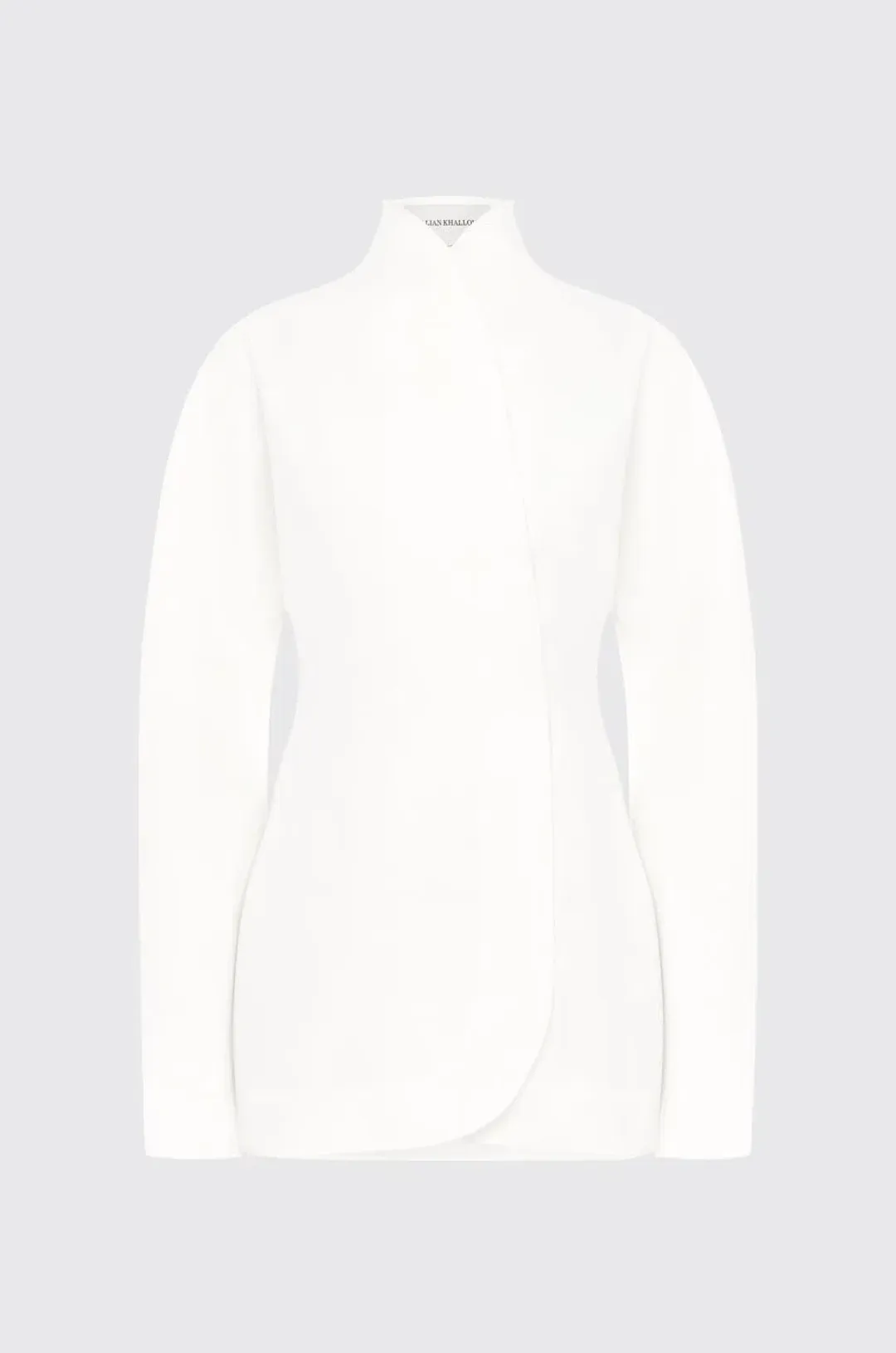 Lillian Khallou Laff Mini Dress White Size 8 for rent on The Volte - main image