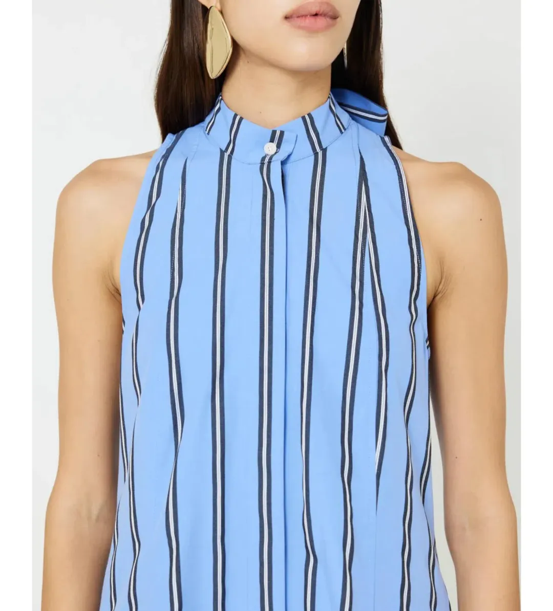 Camilla And Marc Maxi Dress Atoll Stripe Size 12 for rent on The Volte - main image