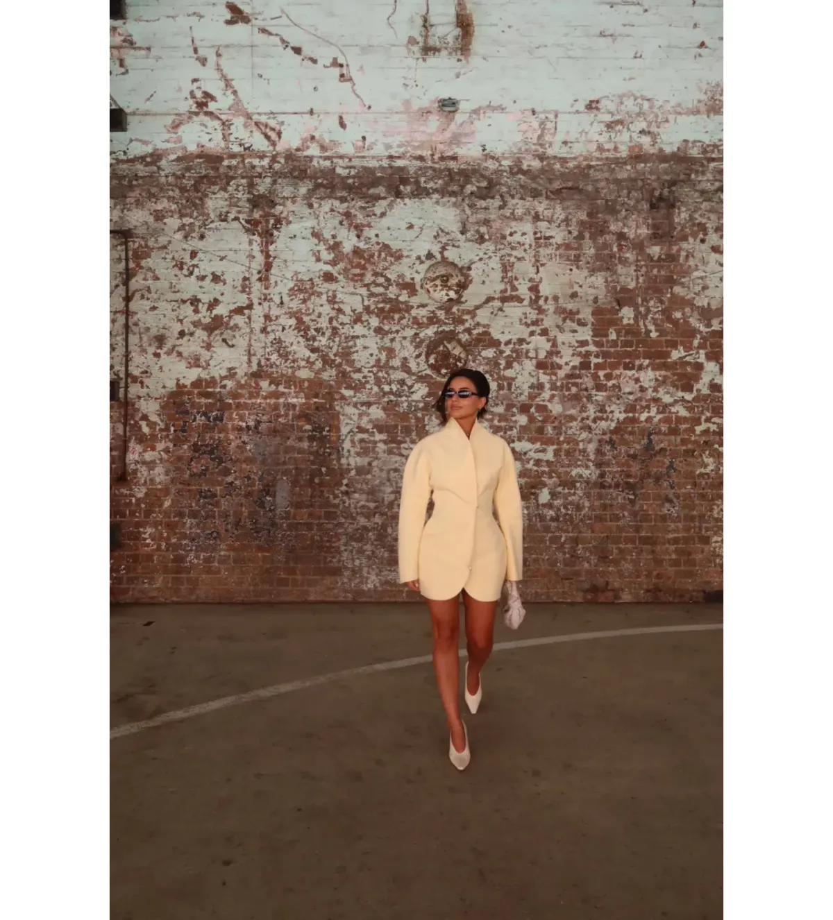 Lillian Khallouf Laff Mini Dress Lemon Size 6 - Image 5