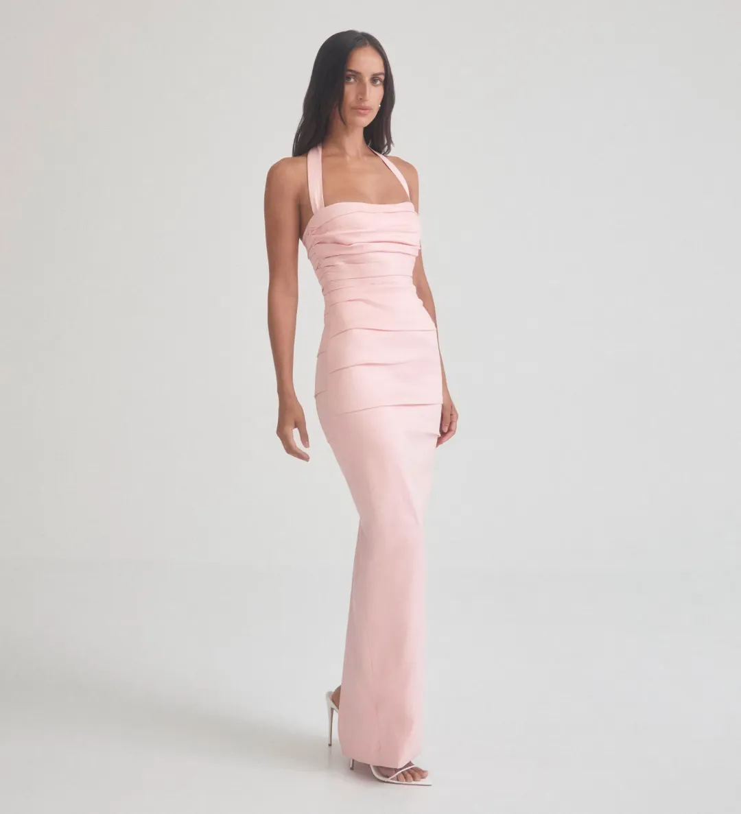 Sheike Carrie Gown Pink Size 8 for rent on The Volte - main image