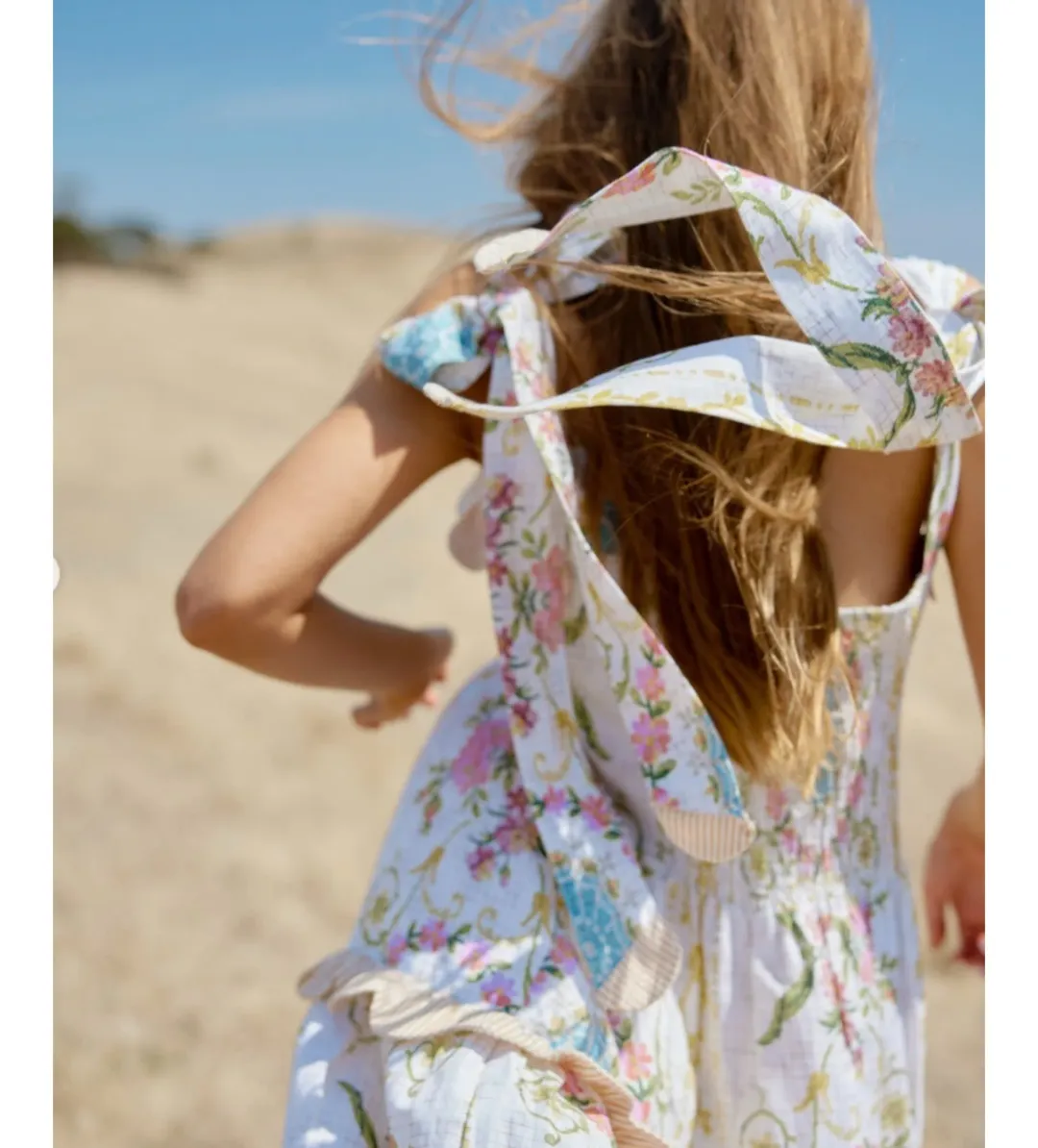 Binny Down The Rabbit Hole Dress in Fluer De Lys Print Size AU 8 for rent on The Volte - main image