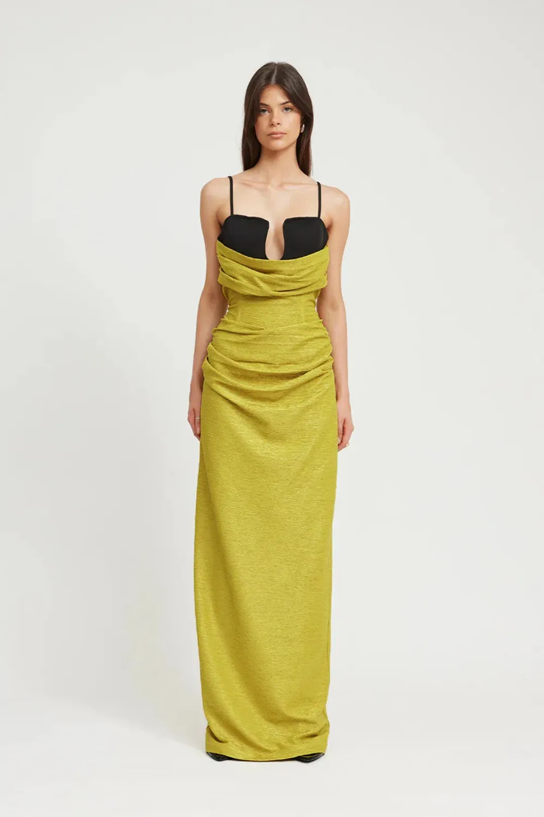 Tojha Ellison Dress Yellow Size 8 for rent on The Volte - main image