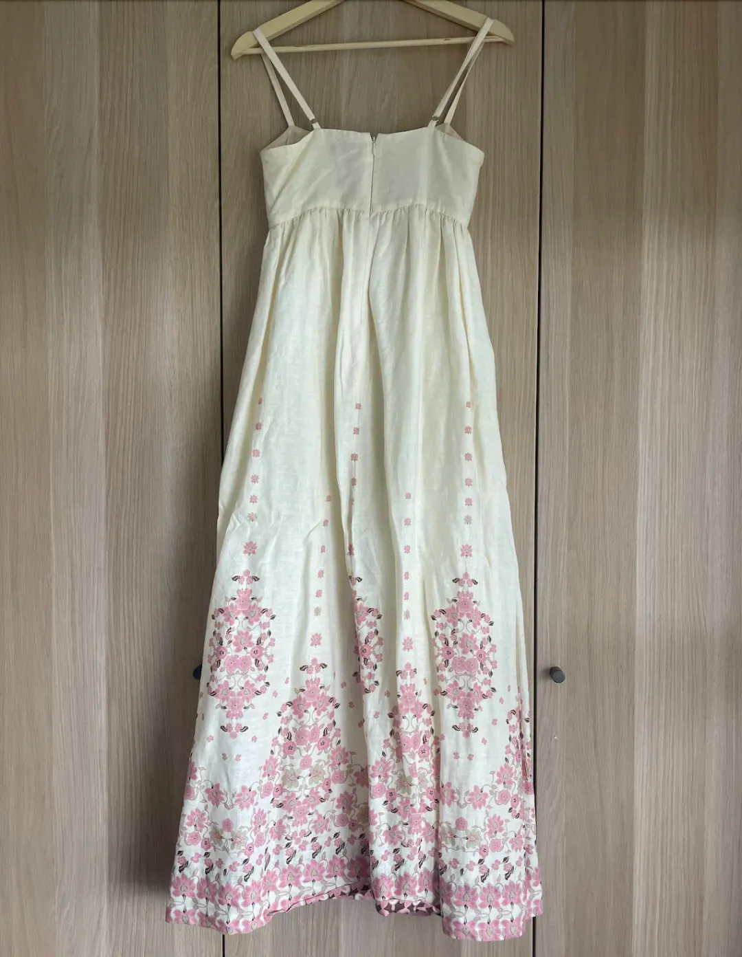 Hansen & Gretel Akacia Maxi Dress Cream Empress In Size 8/S for rent on The Volte - main image