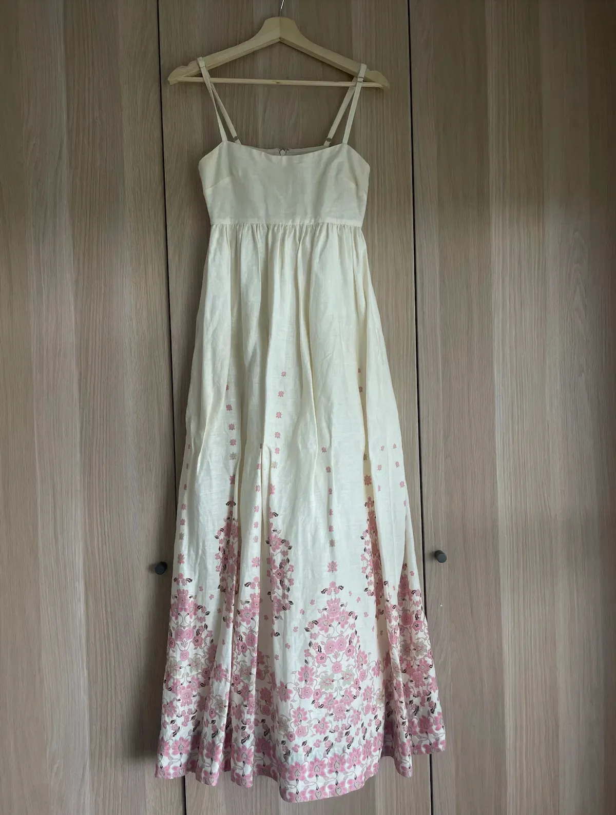 Hansen & Gretel Akacia Maxi Dress Cream Empress In Size 8/S - Image 4