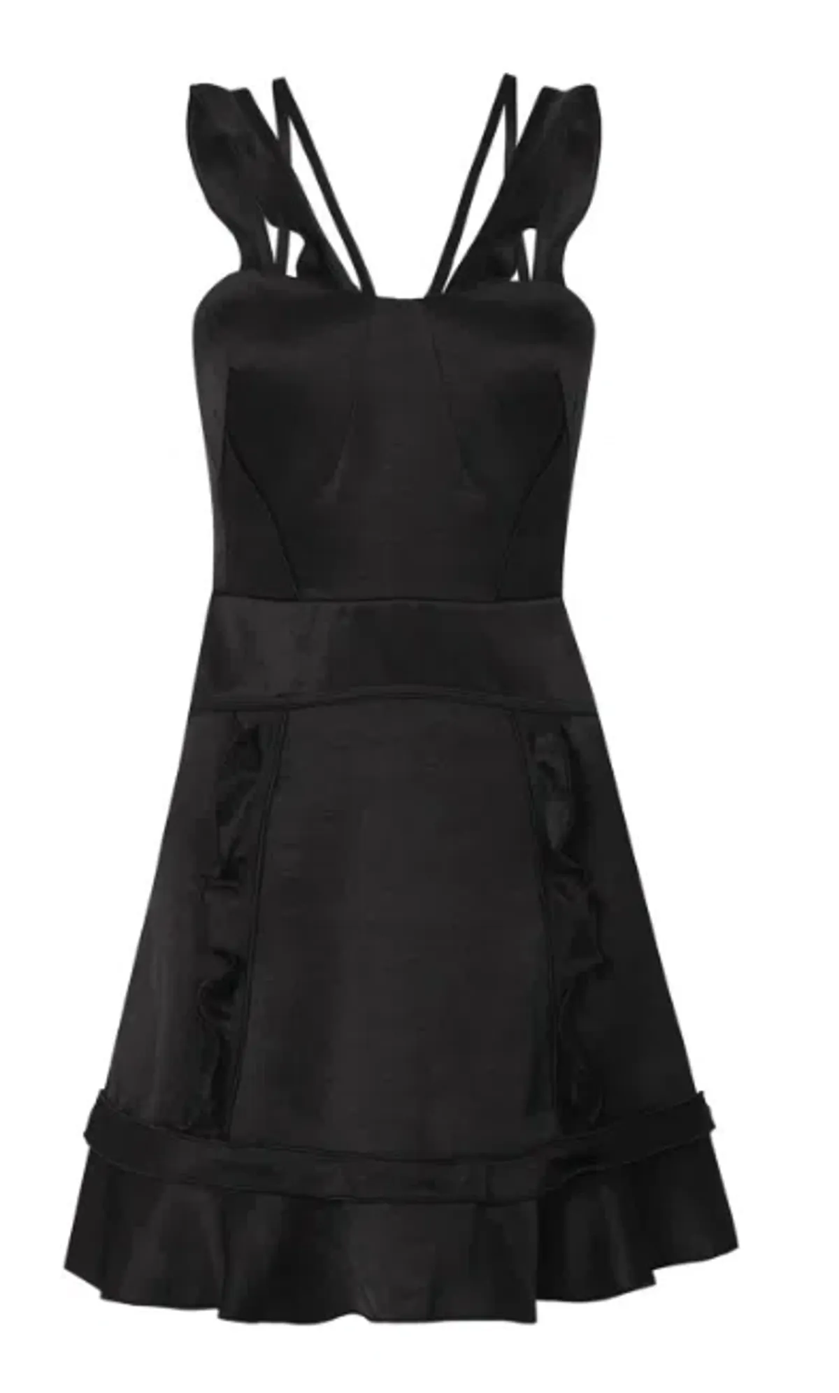 Camilla and Marc Sentry Mini Dress Black Size 8 - Image 3