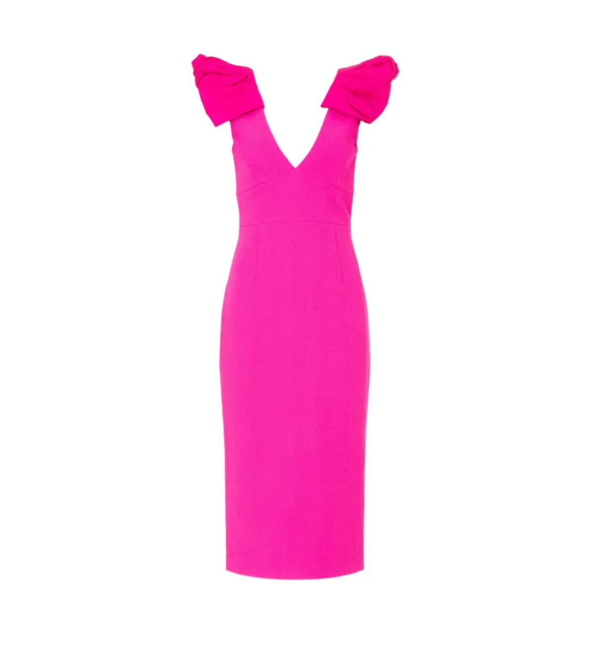 Rebecca Vallance Cupids Bow Dress Pink Size AU  12 - Image 4