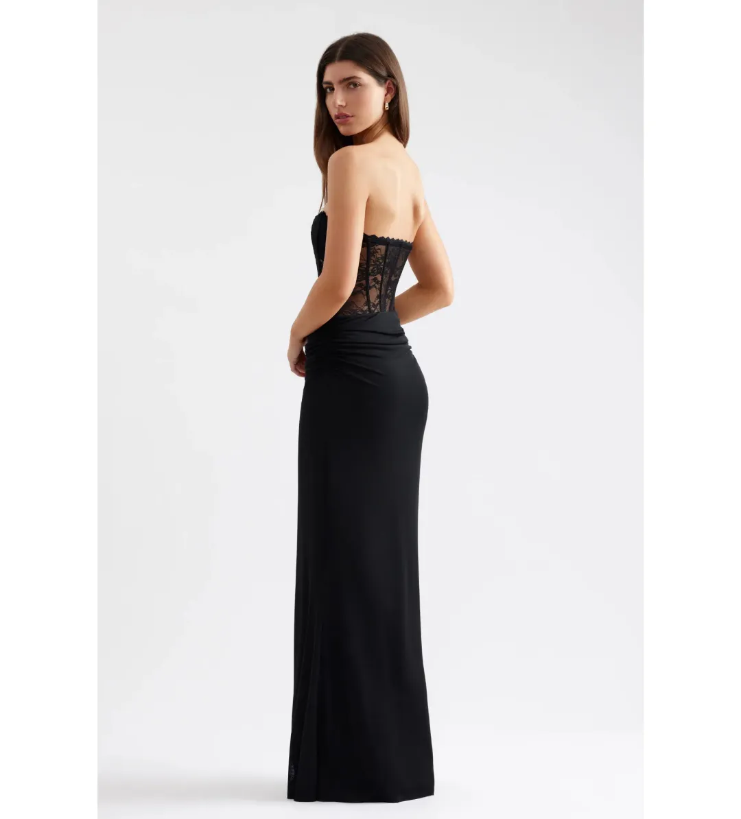 Lexi Alla Dress in Black Size 12 for rent on The Volte - main image