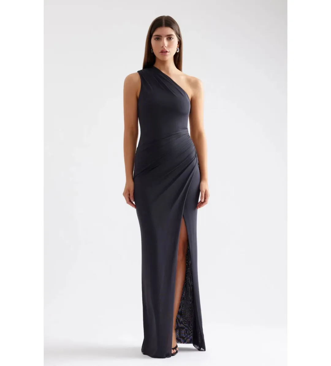 Lexi Viola Maxi Dress Charcoal Size 12 for rent on The Volte - main image