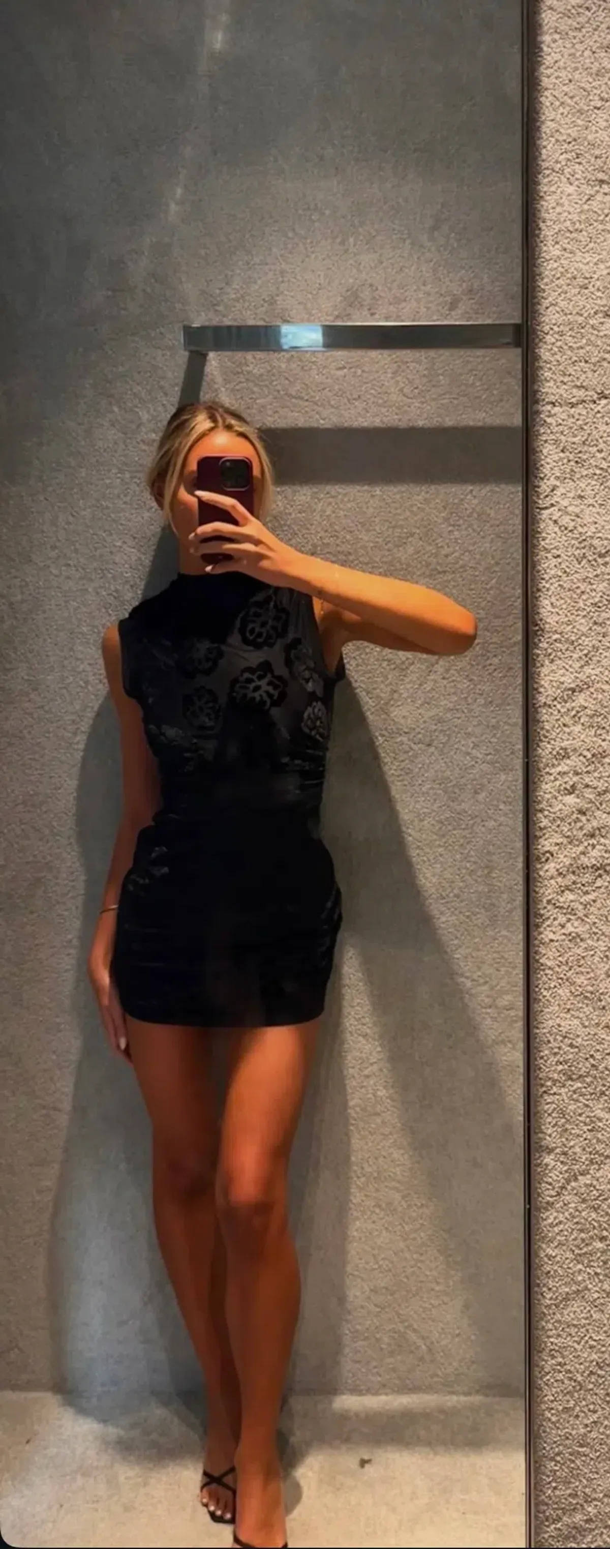 Sir the Label The Vittoria Mini Dress in Midnight Floral Size 1/Au 8  - Image 2