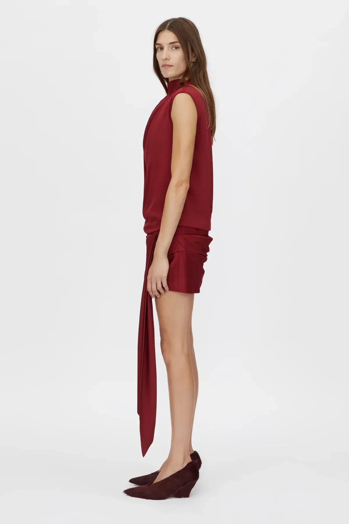 Camilla and Marc Cyphre Mini Dress Red Size 6 - Image 3