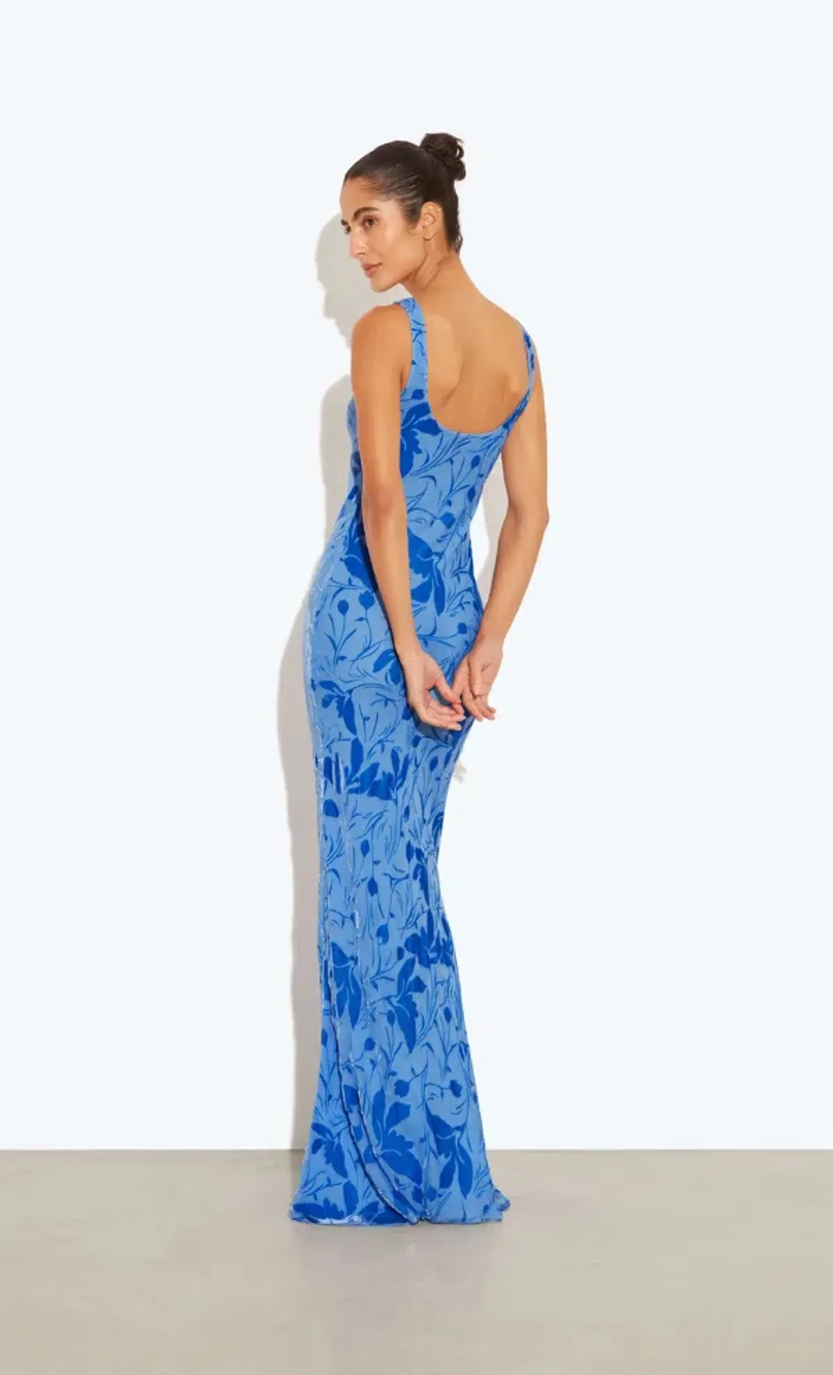 Rat and Boa Inez Maxi Blue Size AU 10 - Image 3