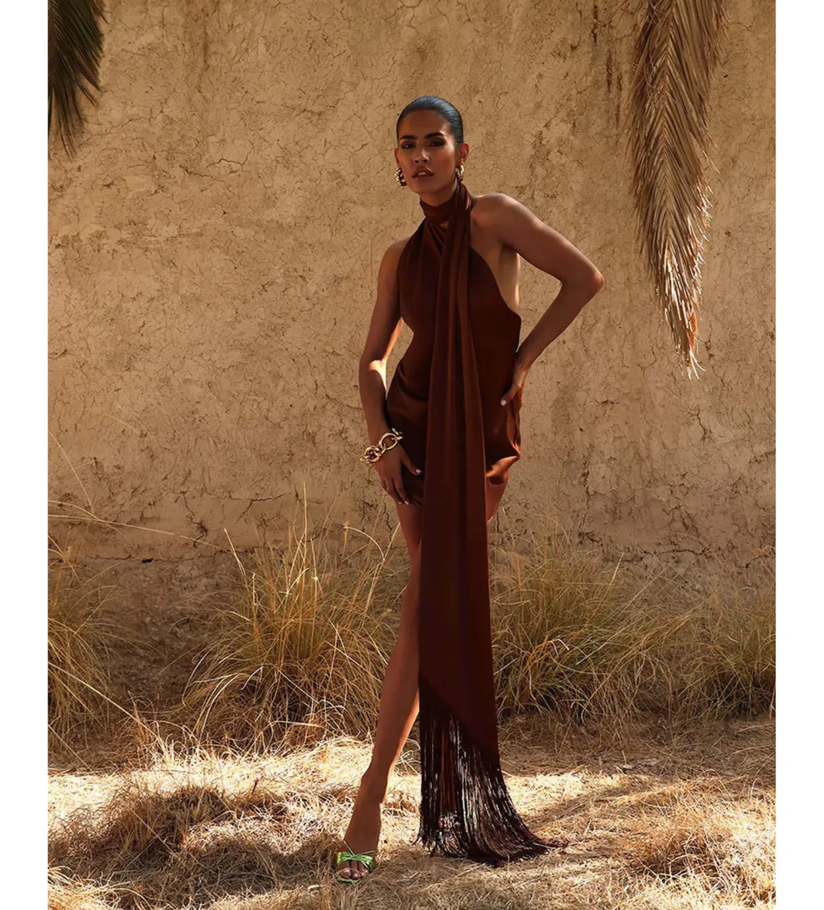 Rat & Boa Serafia Dress in Cocoa Size 6 - Image 1