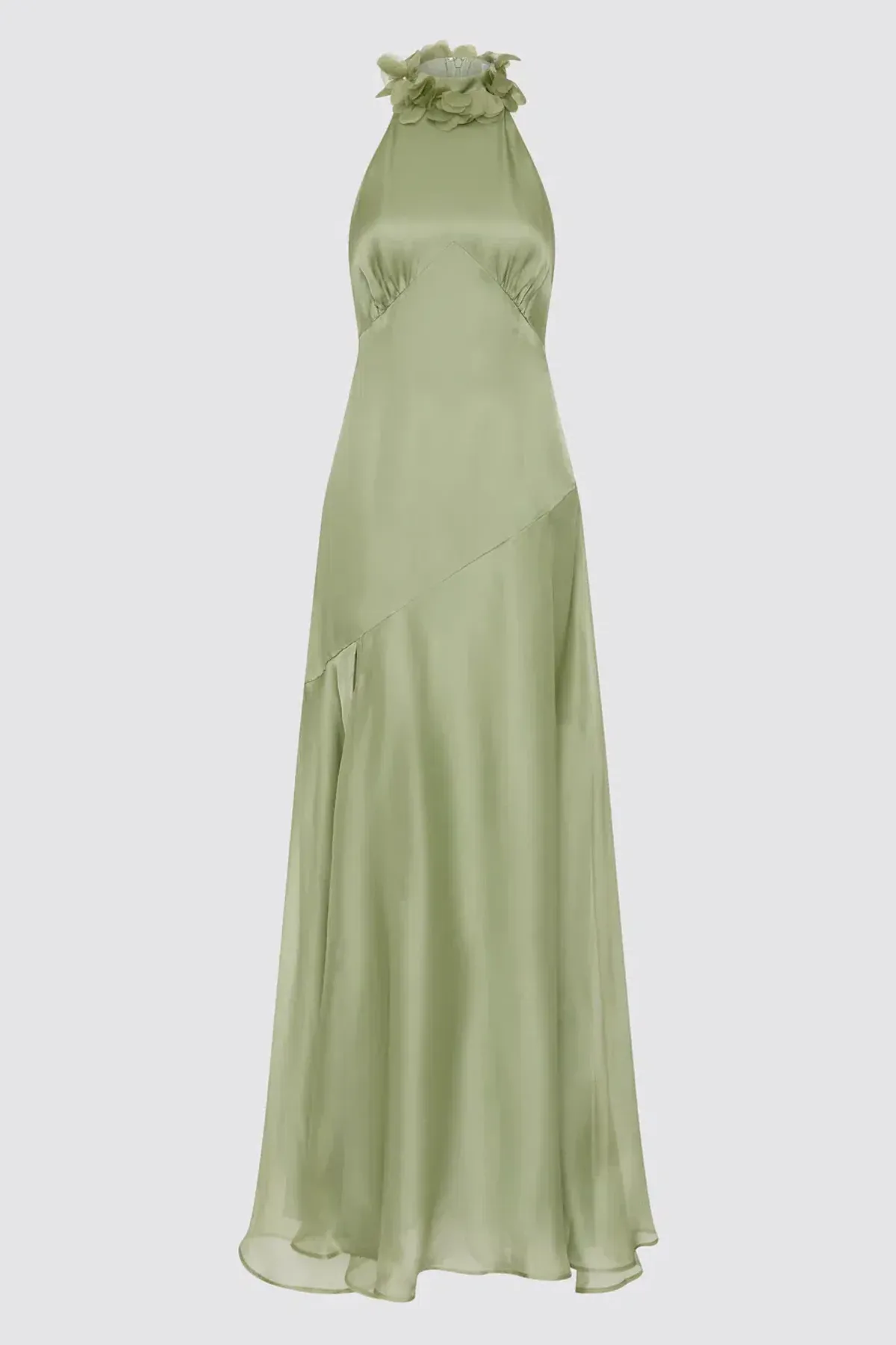 Sonya Moda Noelle Dress Maxi Green Moss Size AU 16 - Image 8