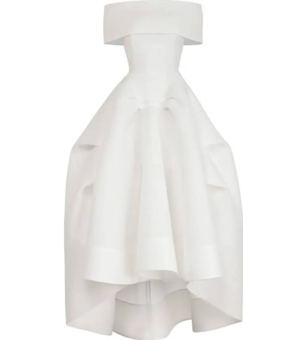 Maticevski Thorax Gown White Size AU 10 for rent on The Volte - main image