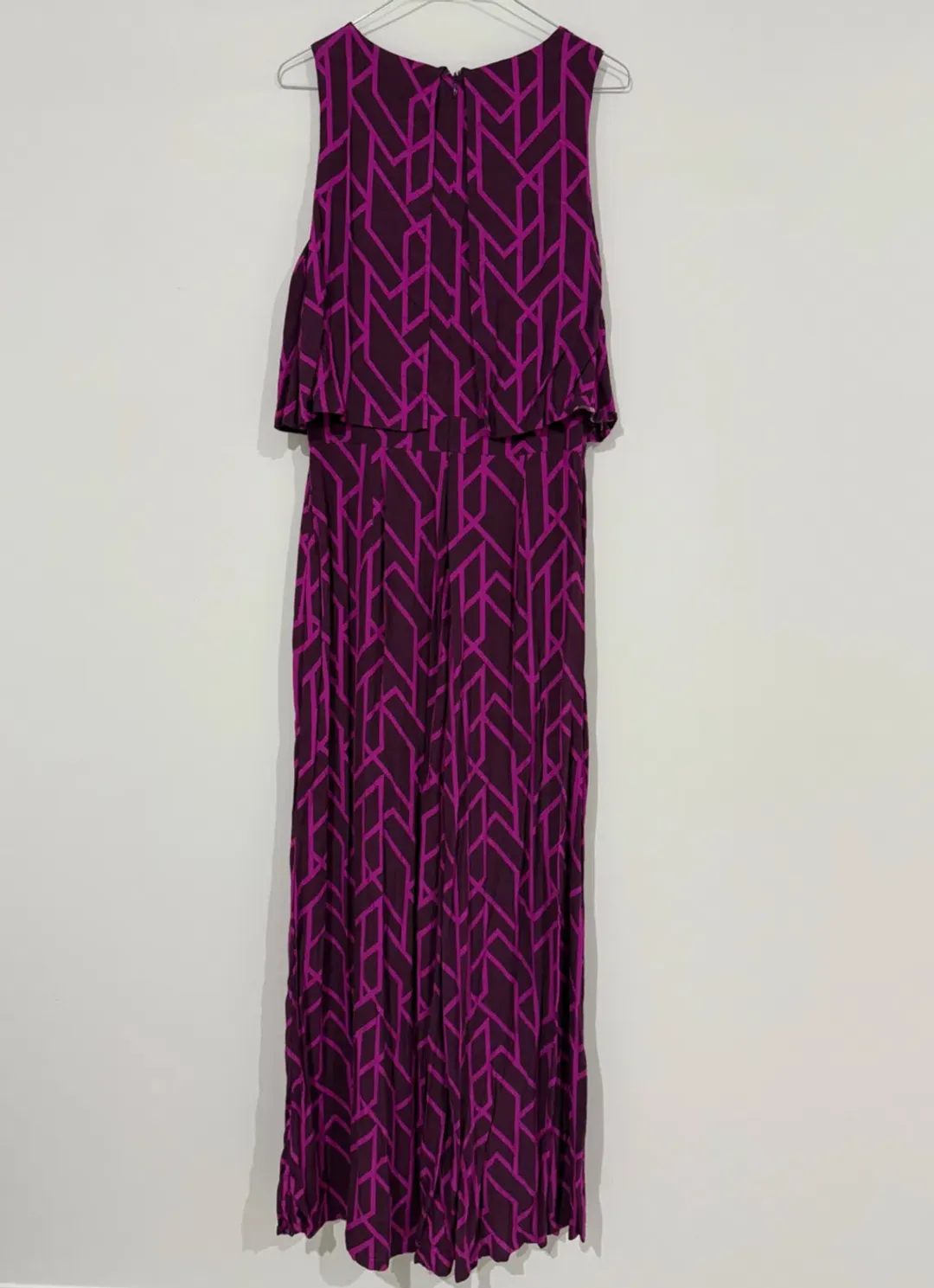 Mister Zimi Charlie Jumpsuit Pink Purple Morado Size 10 for rent on The Volte - main image