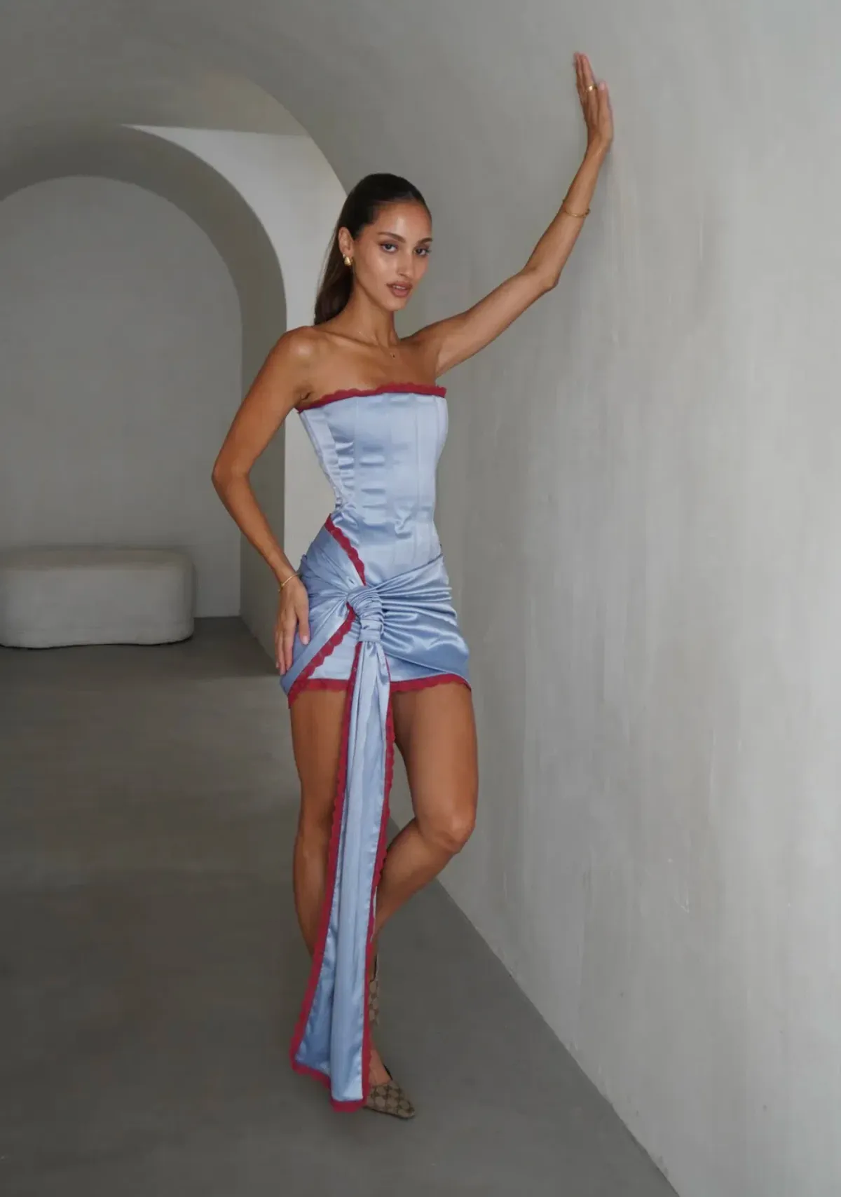 Deconduarte Mira Set in Blue Size Small / AU 8  - Image 2