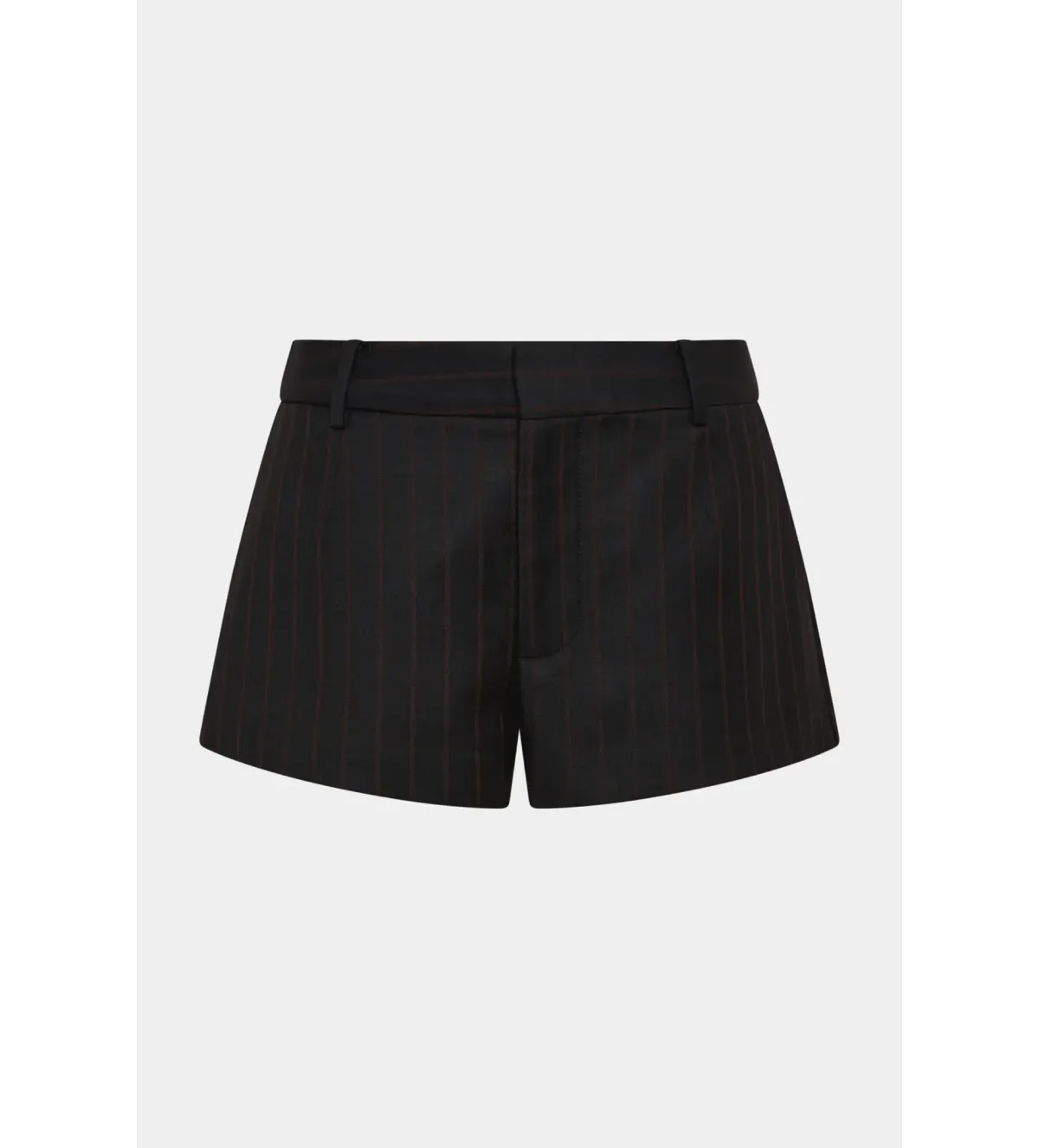 Sir the Label Sorrentino Shirt and Mini Short Set Red Pinstripe Size 1/AU 8  - Image 9