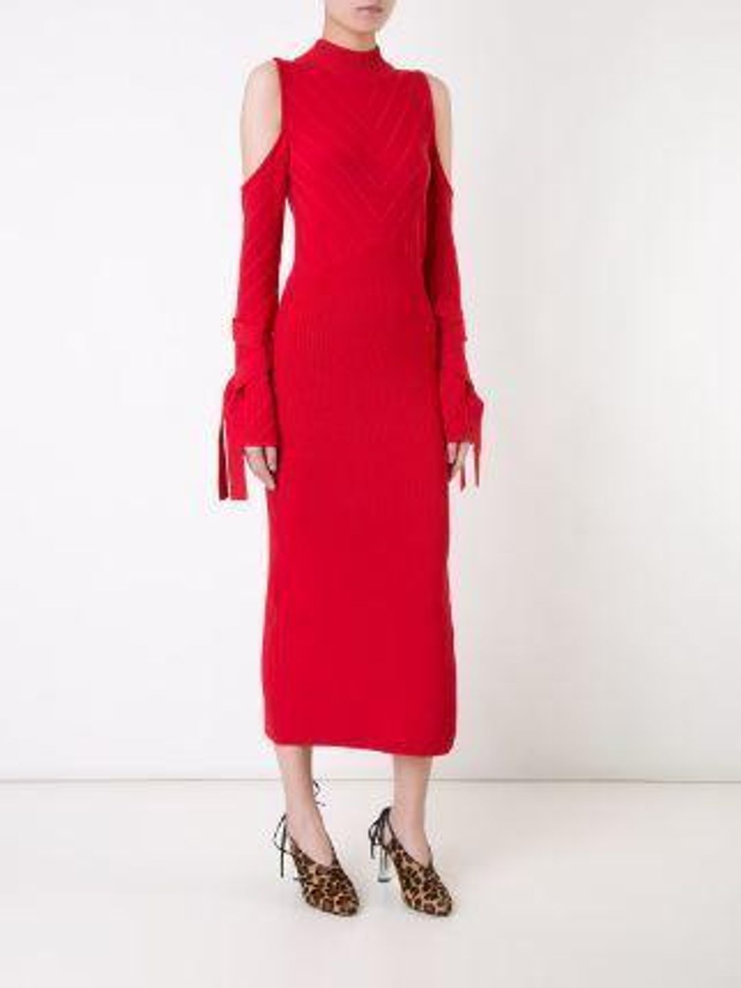 Manning Cartell Primary Vote Midi Dress in Red Size Small for rent on The Volte - main image