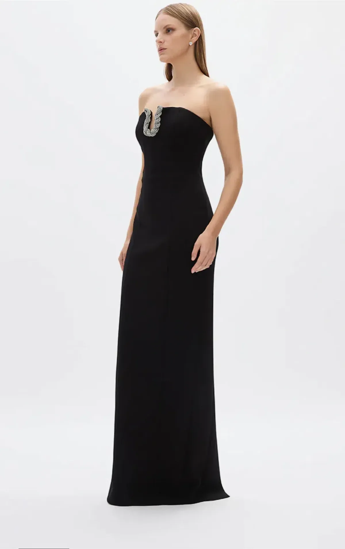 Rachel Gilbert Atticus Gown in Black Size 8 - Image 5