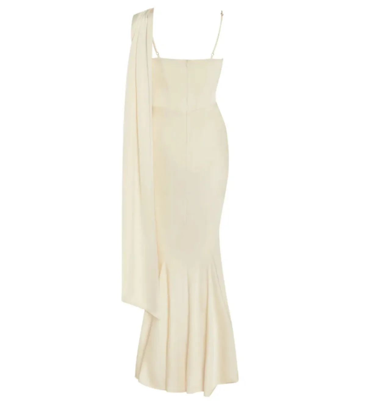 Leau Celine Maxi Dress Ivory Size XS/AU 6 - Image 5
