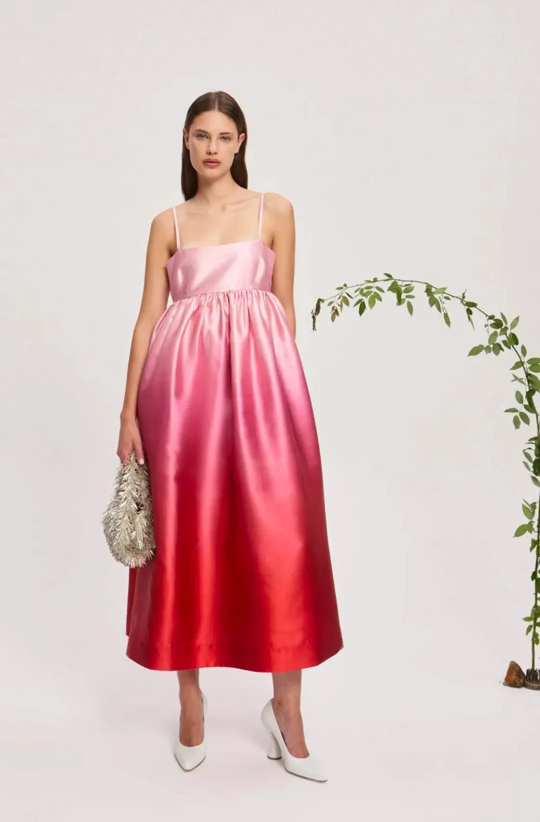 Alemais Inez Ombré Midi Dress Multi Size 8 for rent on The Volte - main image