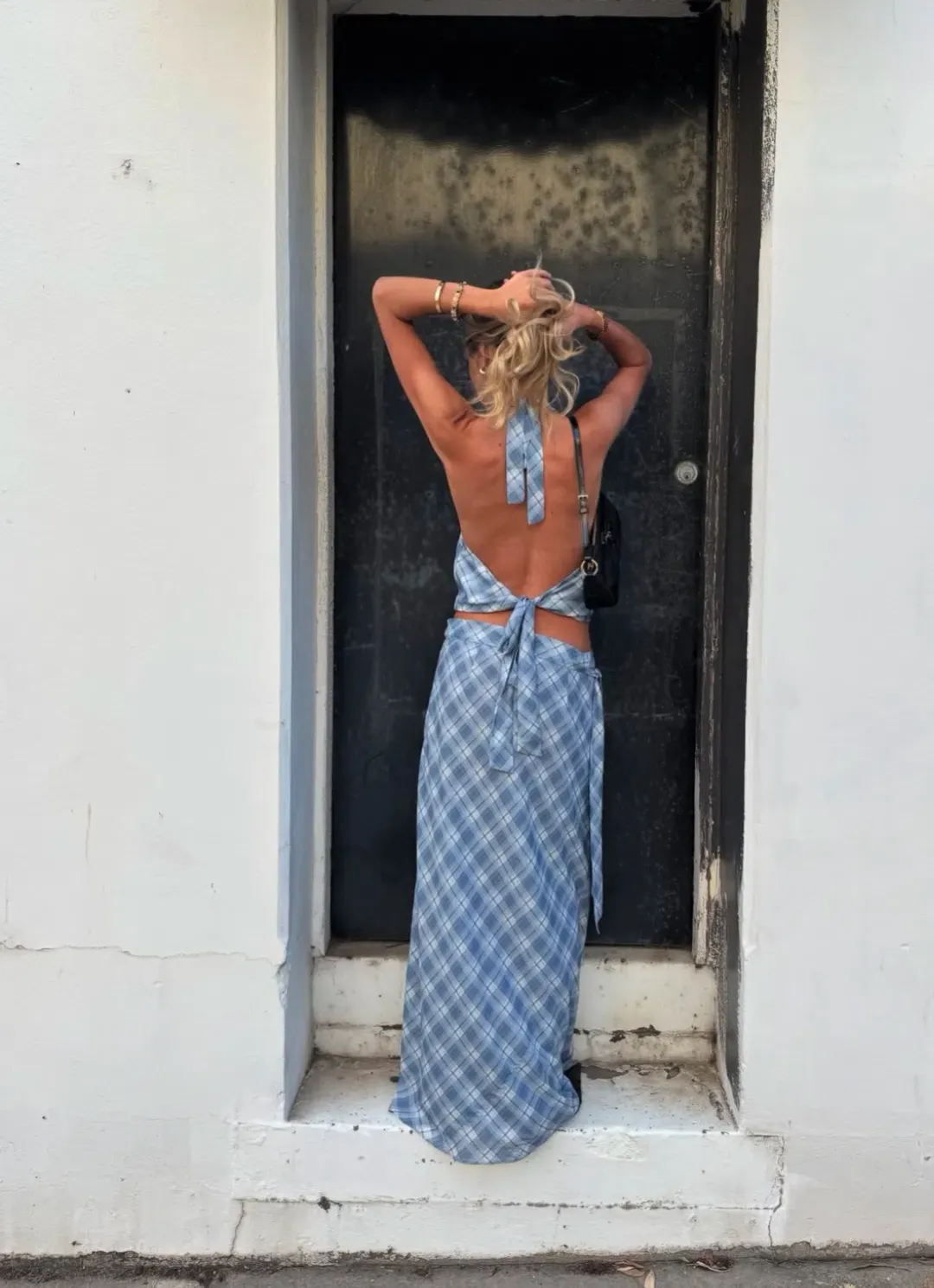 Desero Jacare Capri Set Blue Size 8/S for rent on The Volte - main image