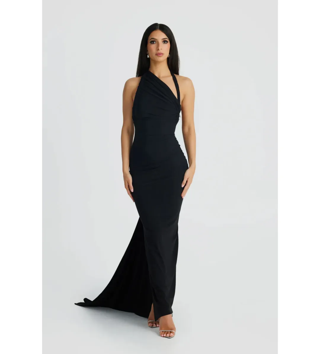Melani the Label Ivana Multiway Gown in Black Size L / AU 12 for rent on The Volte - main image
