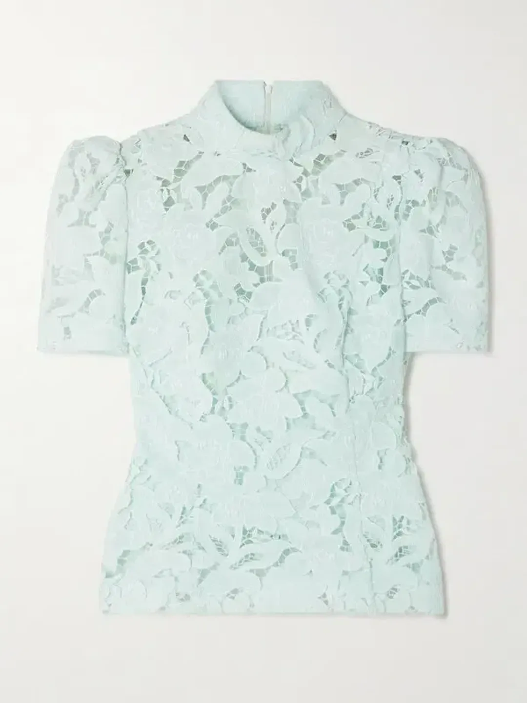 Zimmermann natura lace top and skirt in green size AU  10 for rent on The Volte - main image