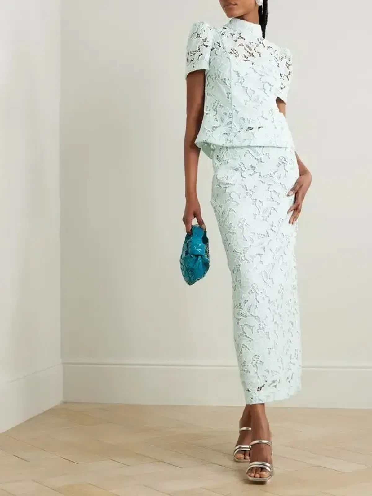 Zimmermann natura lace top and skirt in green size AU  10 - Image 1