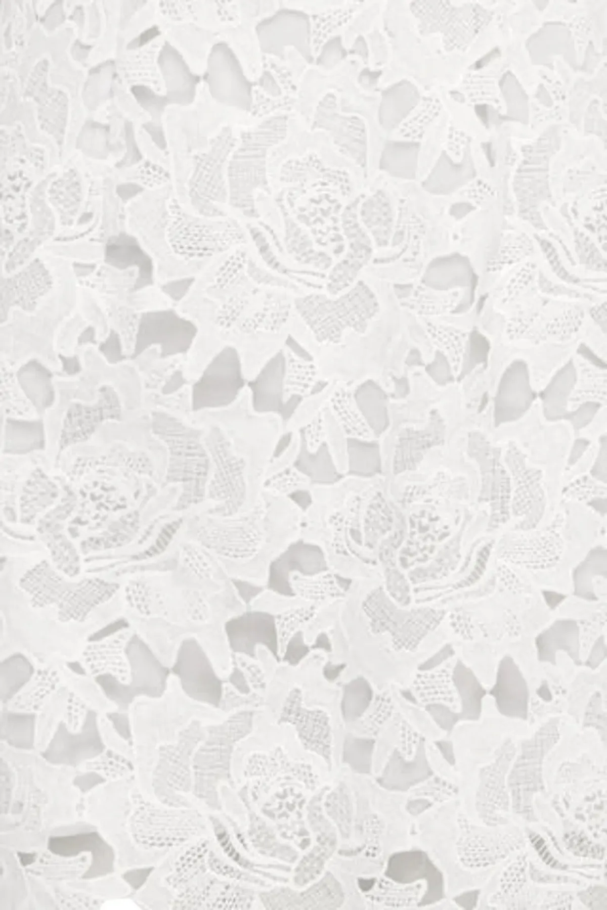 Leo Lin Isla Lace Mini Dress Snow Size 12 - Image 4