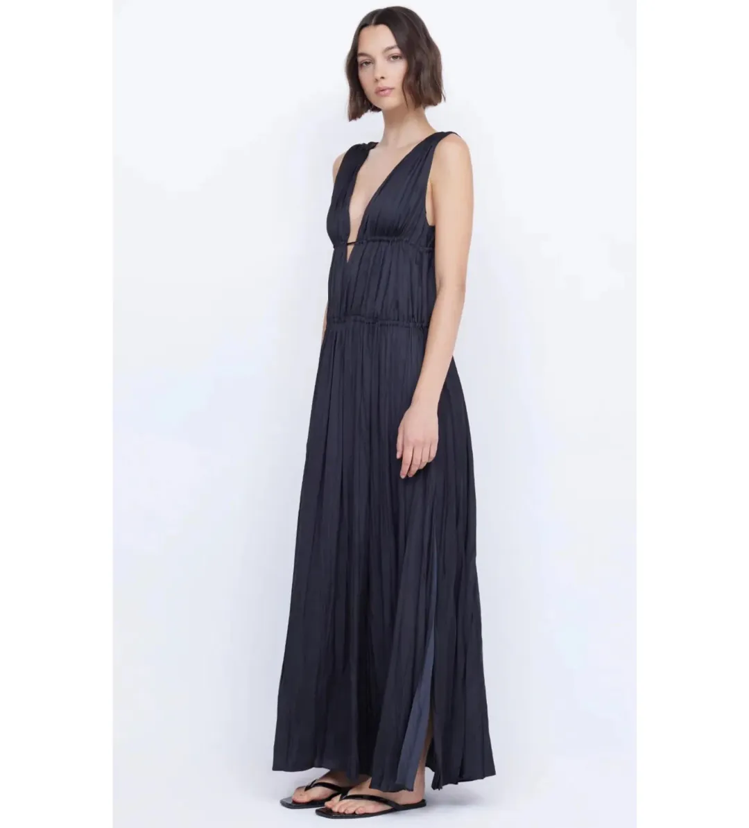 Bec & Bridge Louann Maxi Dress Black Size 12 for rent on The Volte - main image