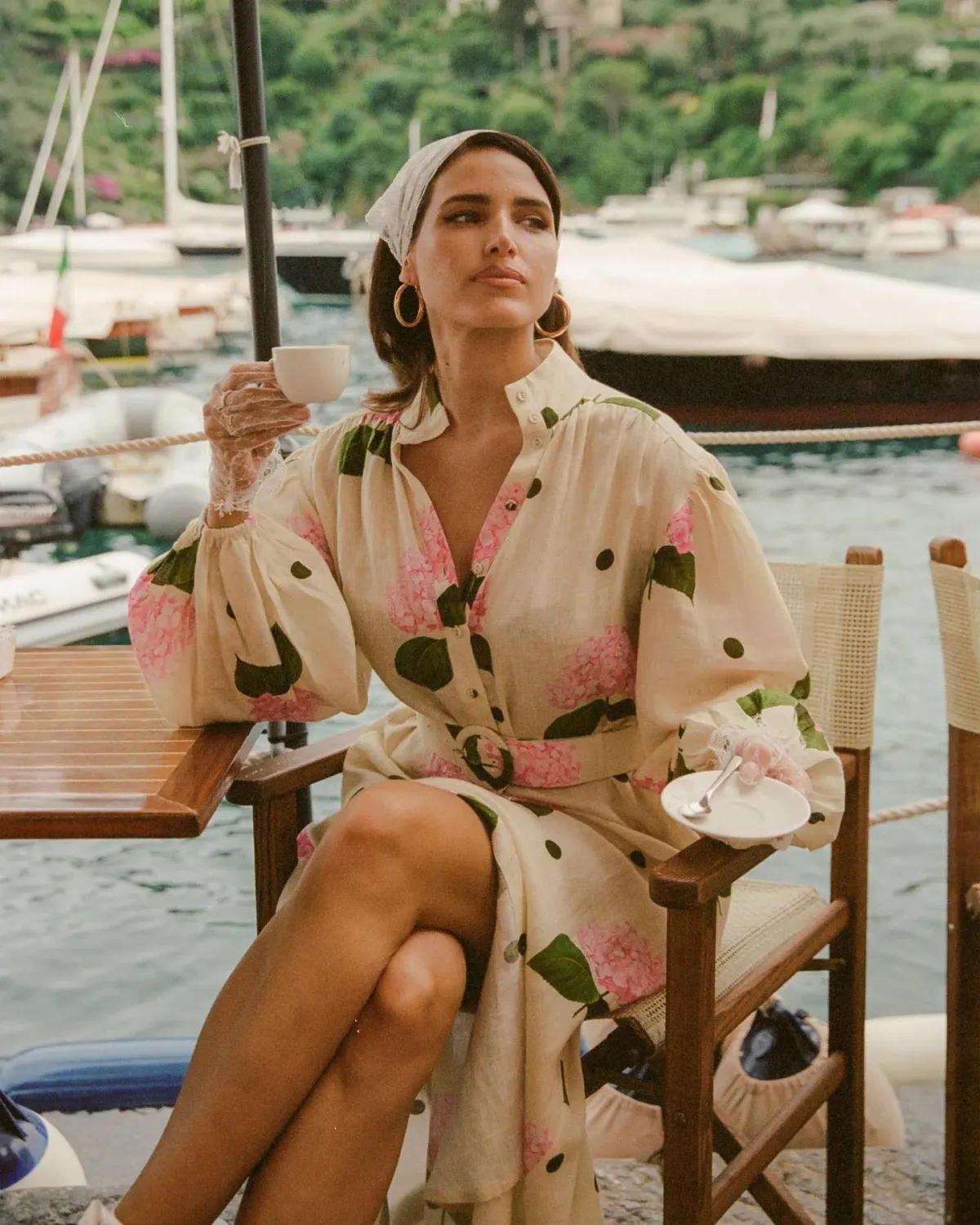 Palm Noosa Noddy Dress Portofino Polka Dot Size AU 12 - Image 3