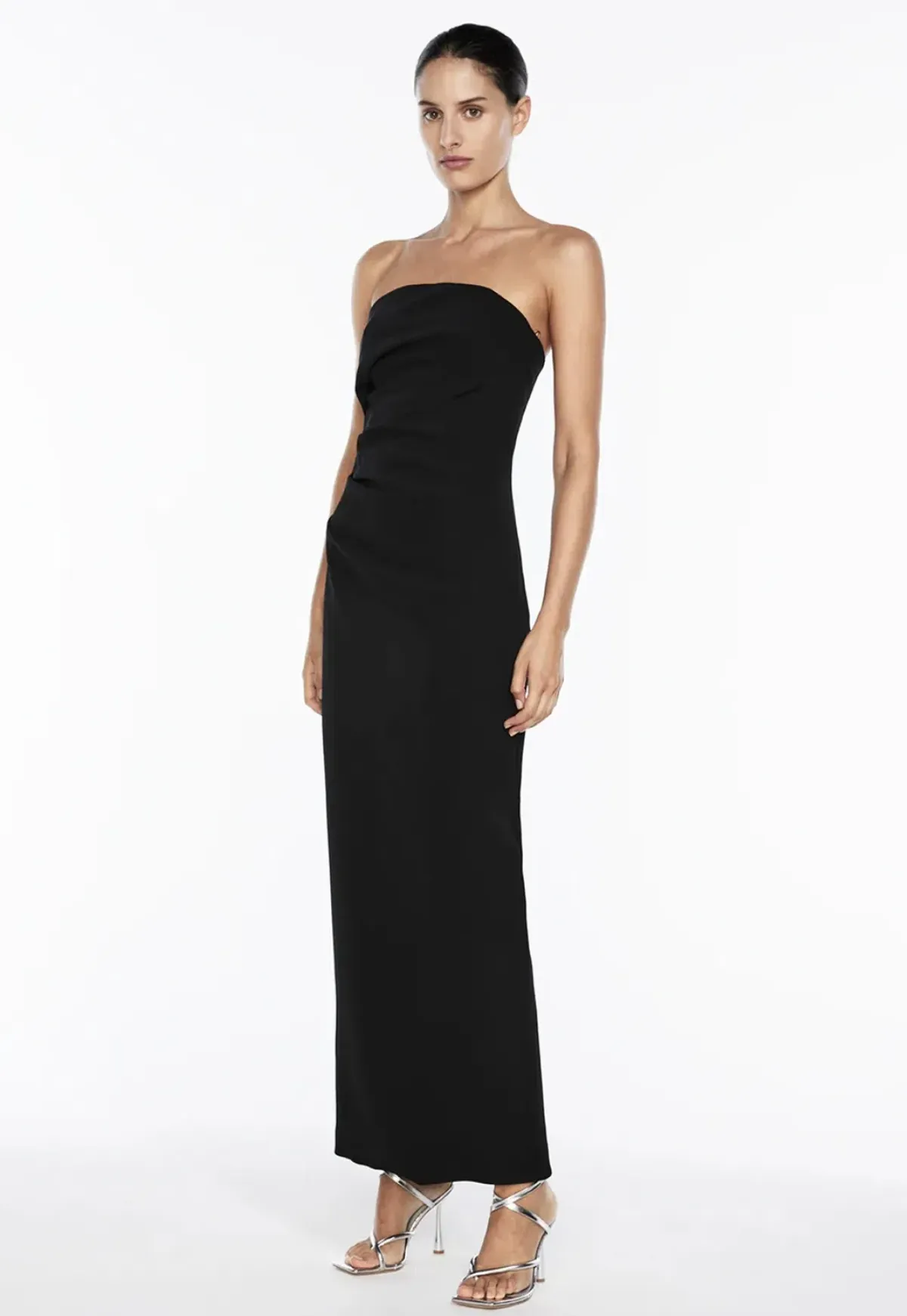 Manning Cartell Fast Forward Strapless Maxi Dress Black Size 8 - Image 3