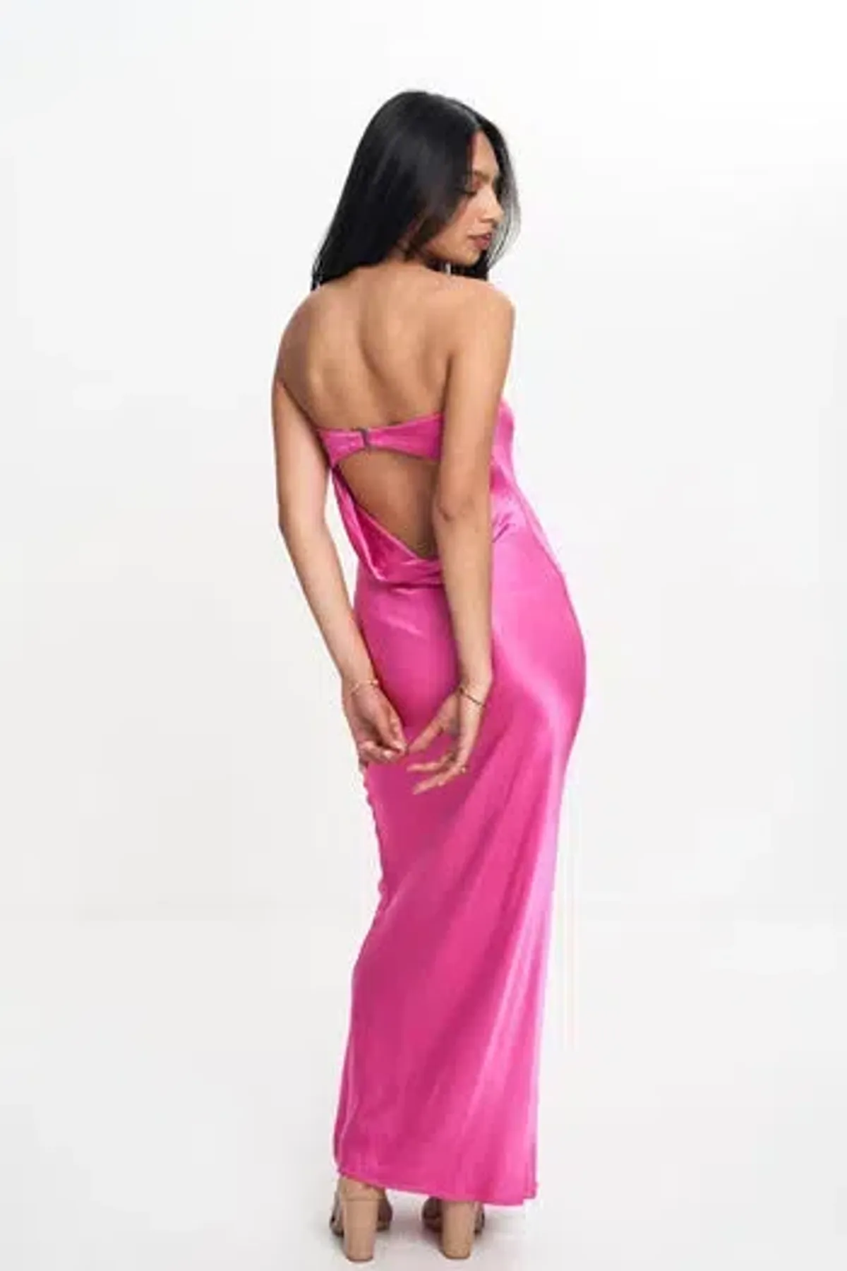 Bec and Bridge Moondance Dress Maxi Deep Pink Size AU 6 - Image 2