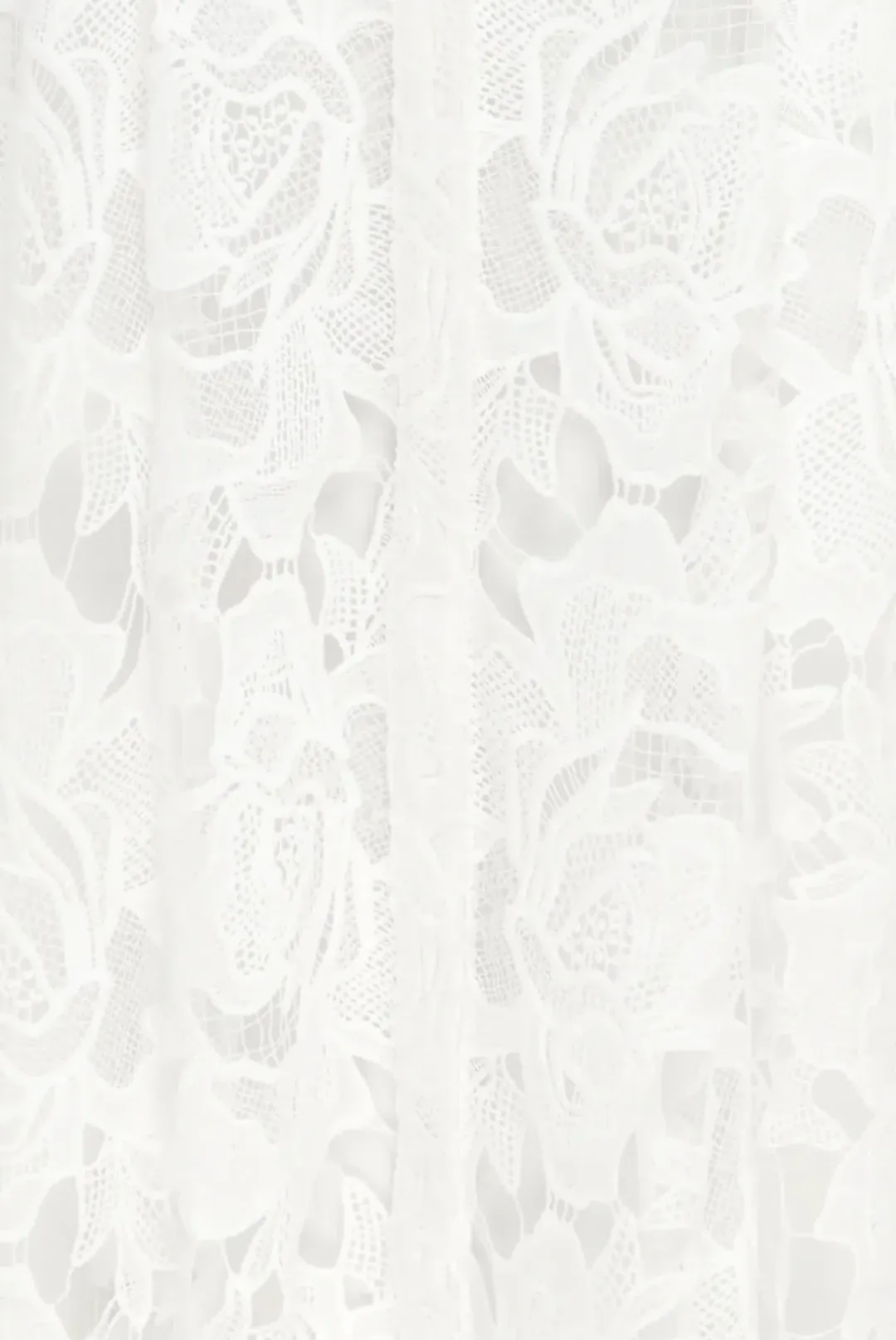 Leo Lin Leo Lin Aliyah Lace Butterfly Sleeve Midi Dress Snow Size AU 12 for rent on The Volte - main image