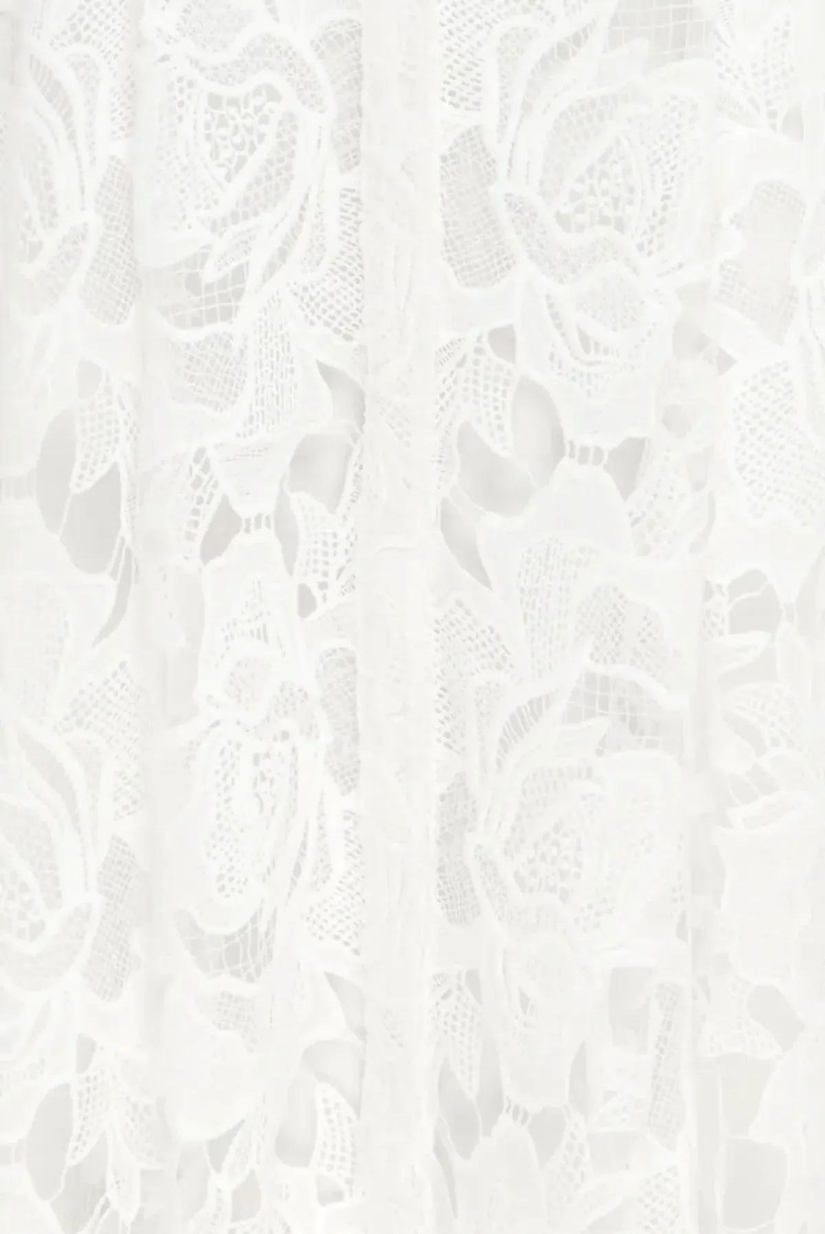 Leo Lin Leo Lin Aliyah Lace Butterfly Sleeve Midi Dress Snow Size AU 12 - Image 2