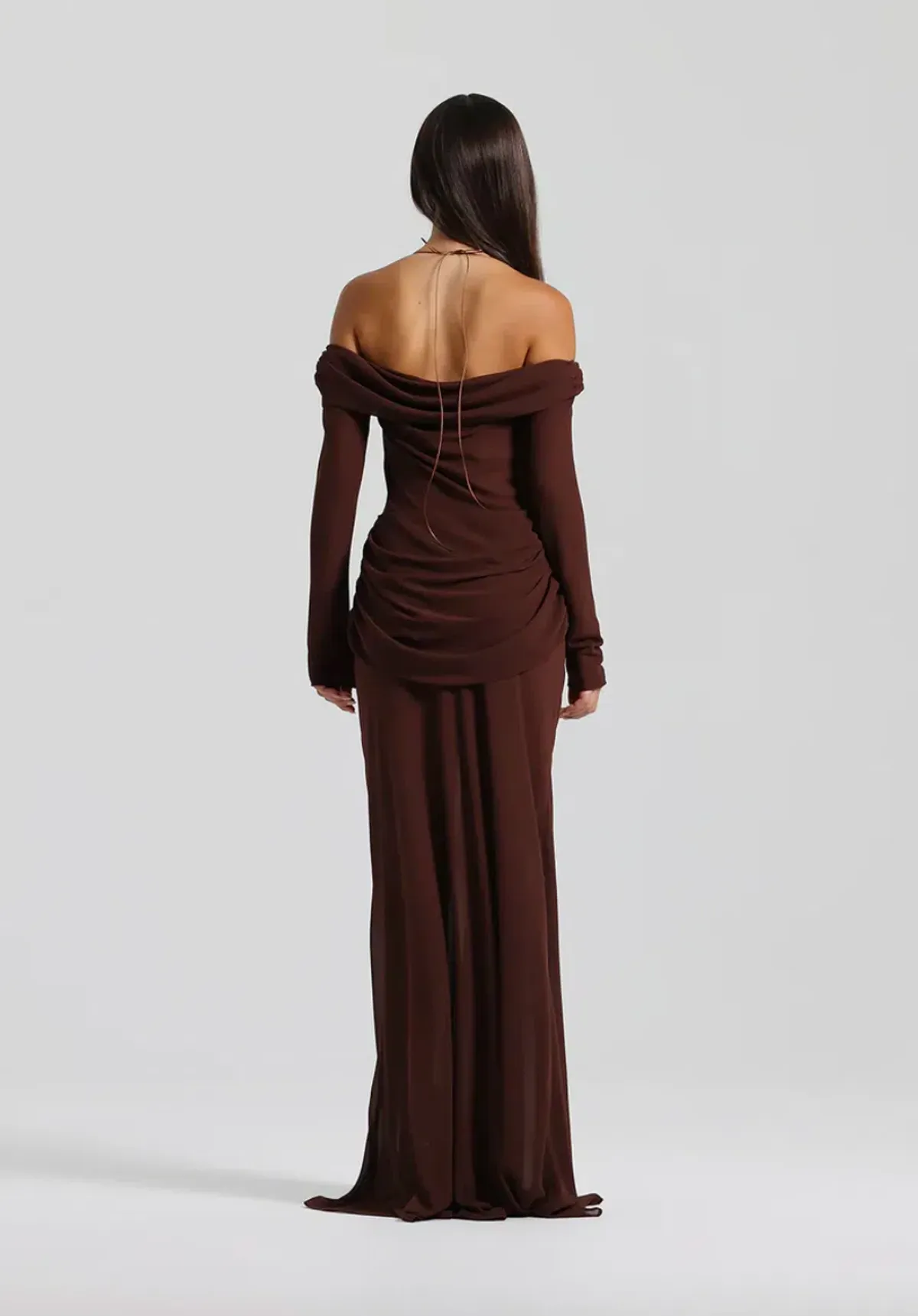 Natalie Rolt Emily Gown Espresso Size 1 / AU 8 - Image 3