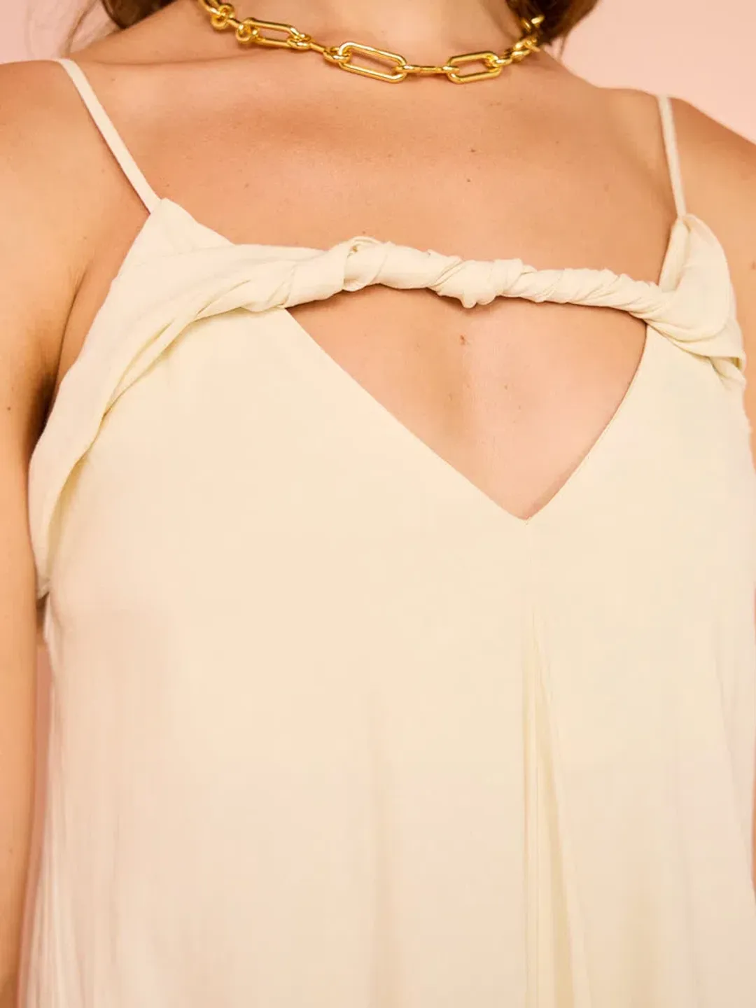 Camilla And Marc Zora Maxi Dress In Cream Size 6 for rent on The Volte - main image