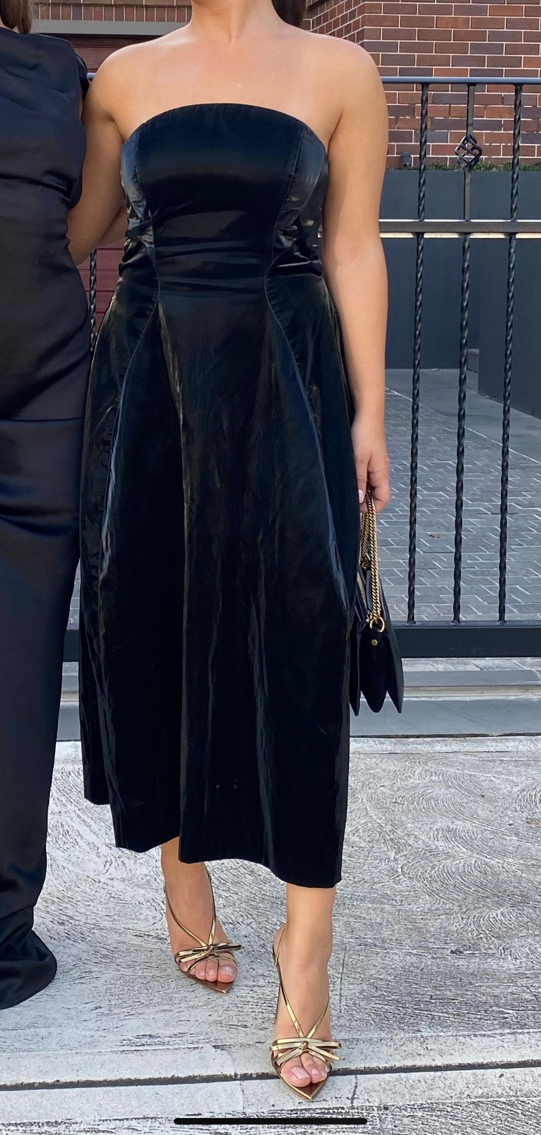 Camilla and Marc Alexie Dress Black Size 10 for rent on The Volte - main image