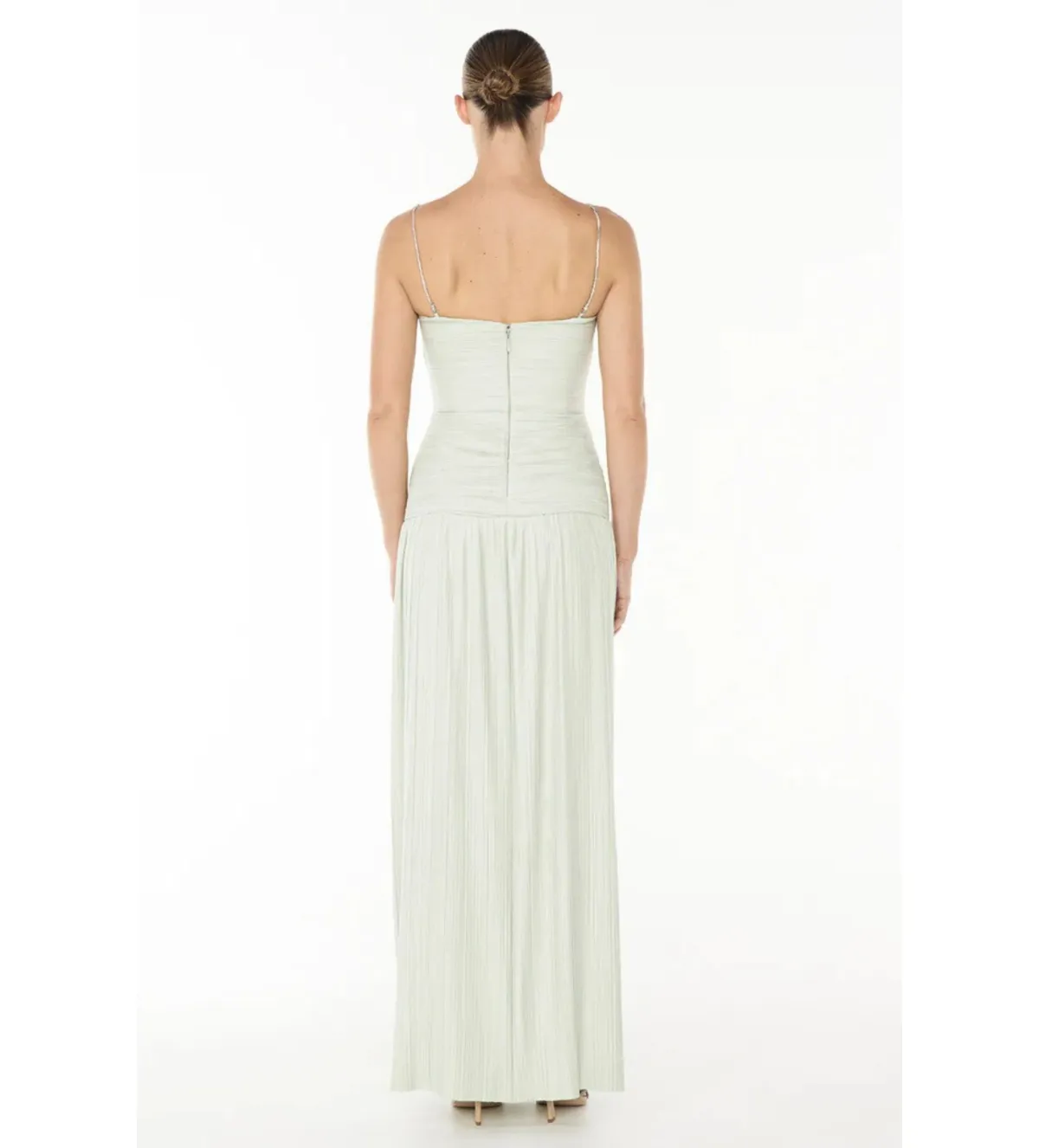 Manning Cartell Royal Debut Maxi Dress Sage Size AU 6 - Image 4
