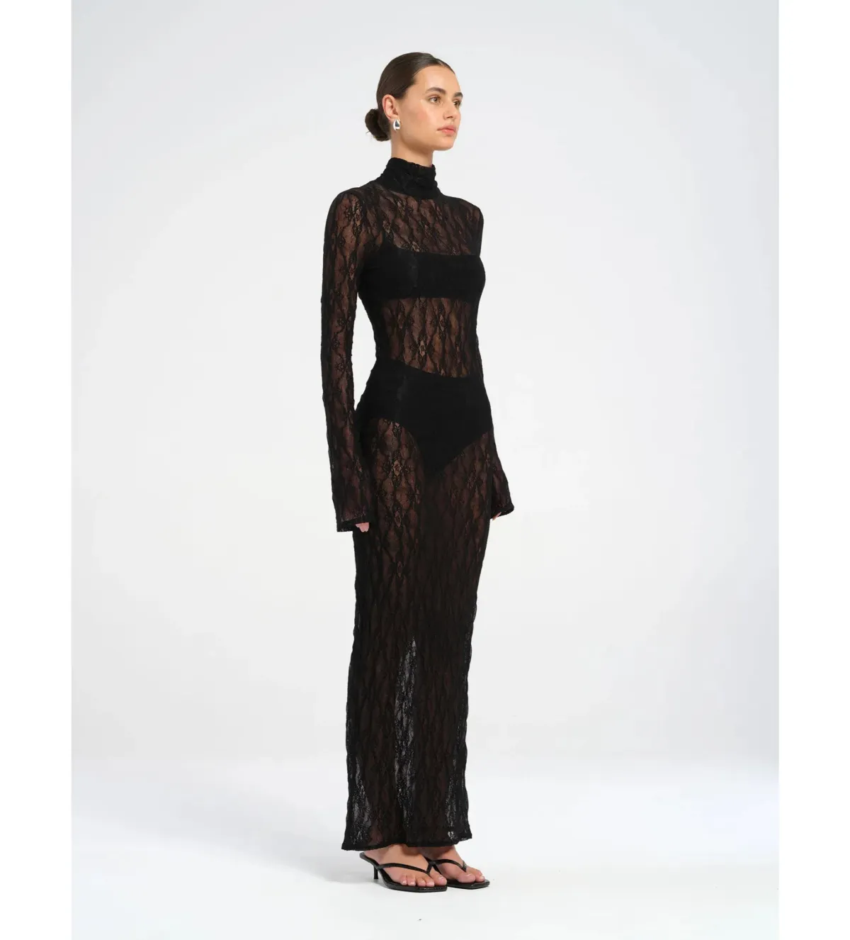 Benni Dante Maxi Dress in Black Size XS / AU 6 - Image 2