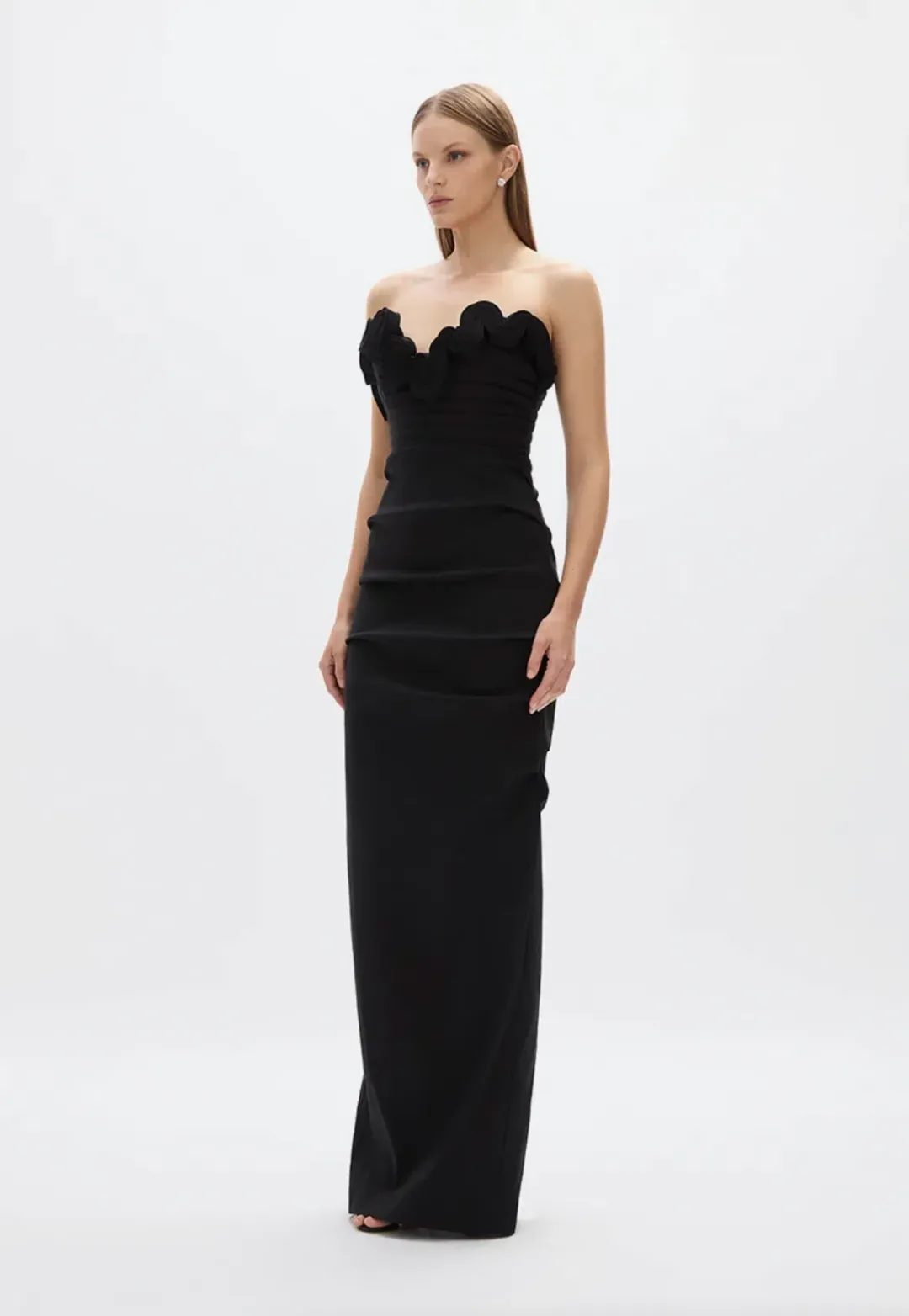 Rachel Gilbert Ren Gown Dress Black Size 1 / AU 8 for rent on The Volte - main image