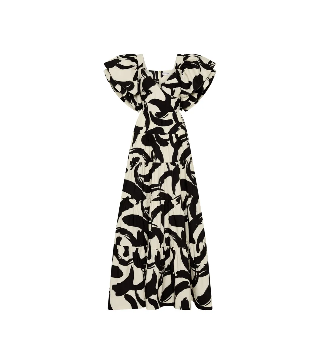Rebecca Vallance Pompidou Maxi Dress Print Size 6 for rent on The Volte - main image