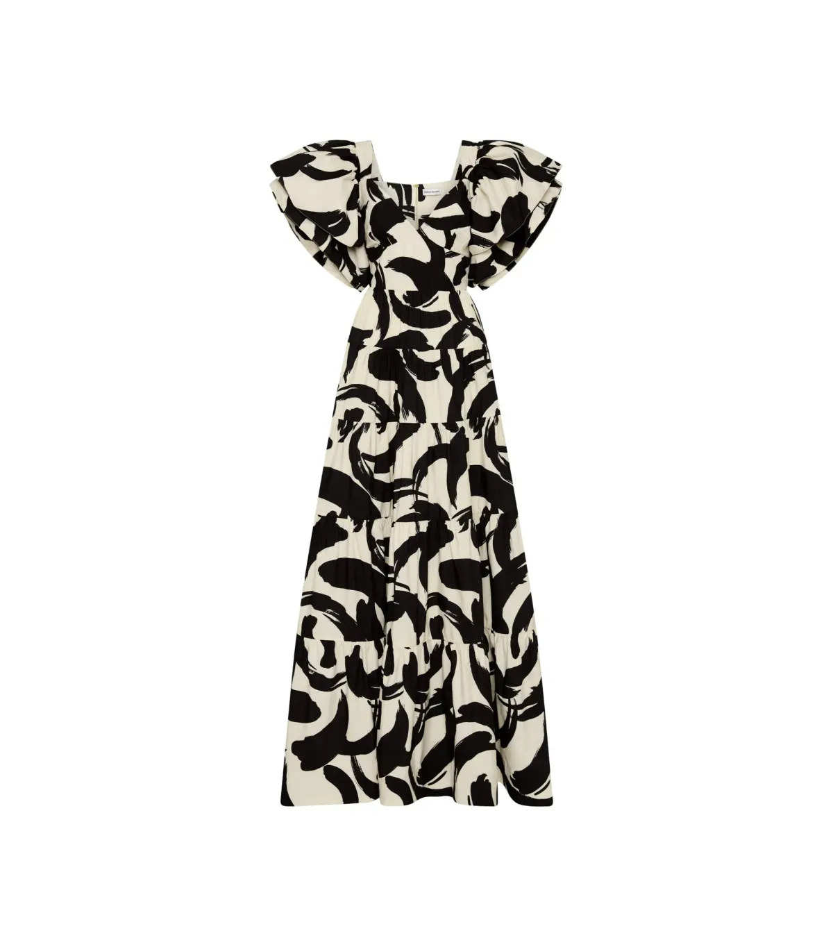 Rebecca Vallance Pompidou Maxi Dress Print Size 6 - Image 4