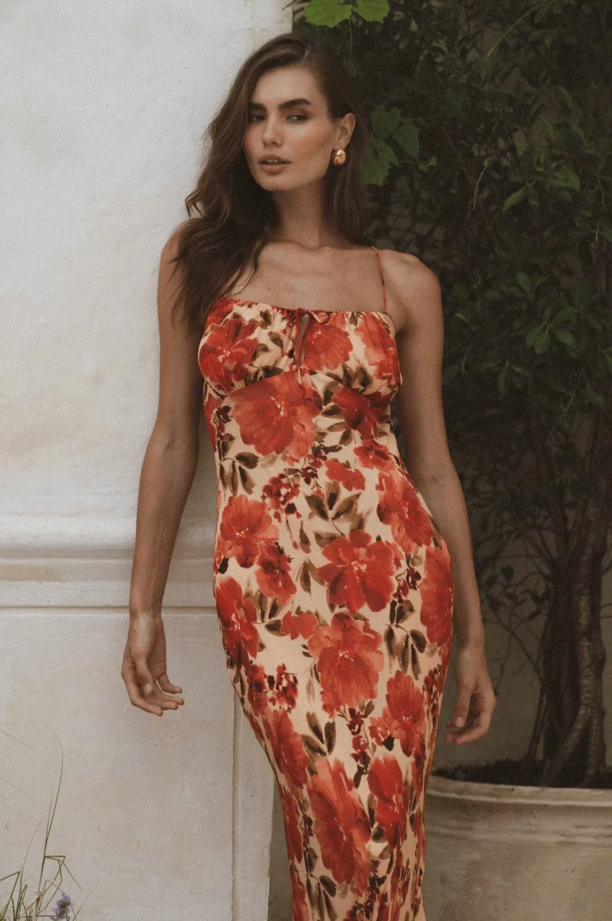 Isabelle Quinn Marta Maxi Dress in Camellia Floral Print Size AU 10 - Image 3
