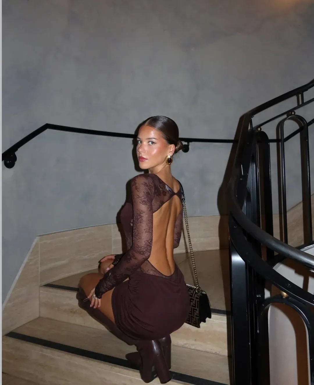 Benni Oskar Mini Brown Size AU 8 for rent on The Volte - main image