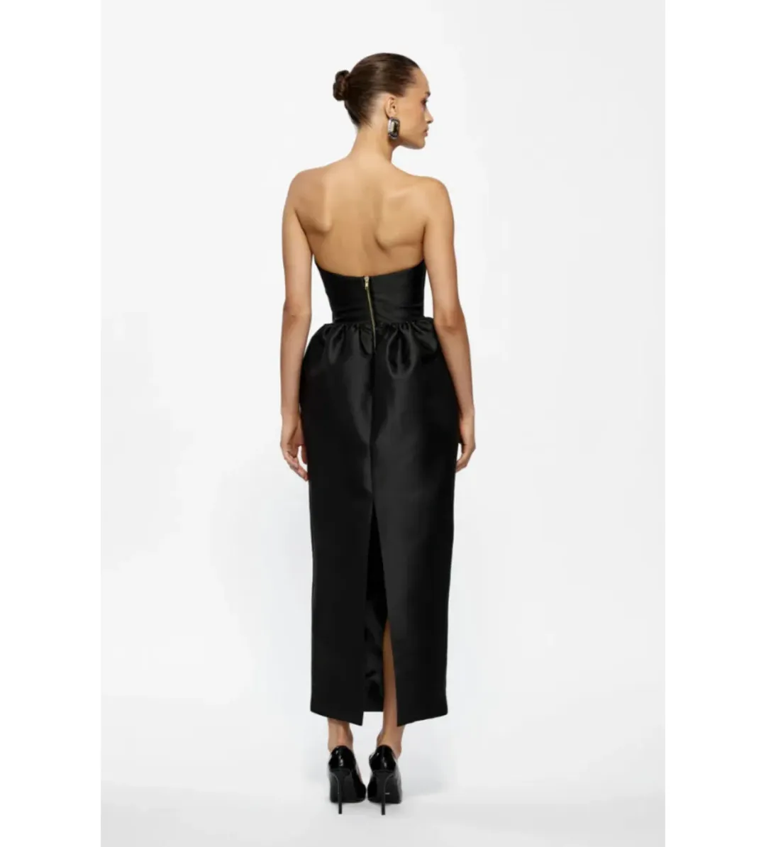 Effie Kats Lillia Dress in Black Size M/AU 10 for rent on The Volte - main image