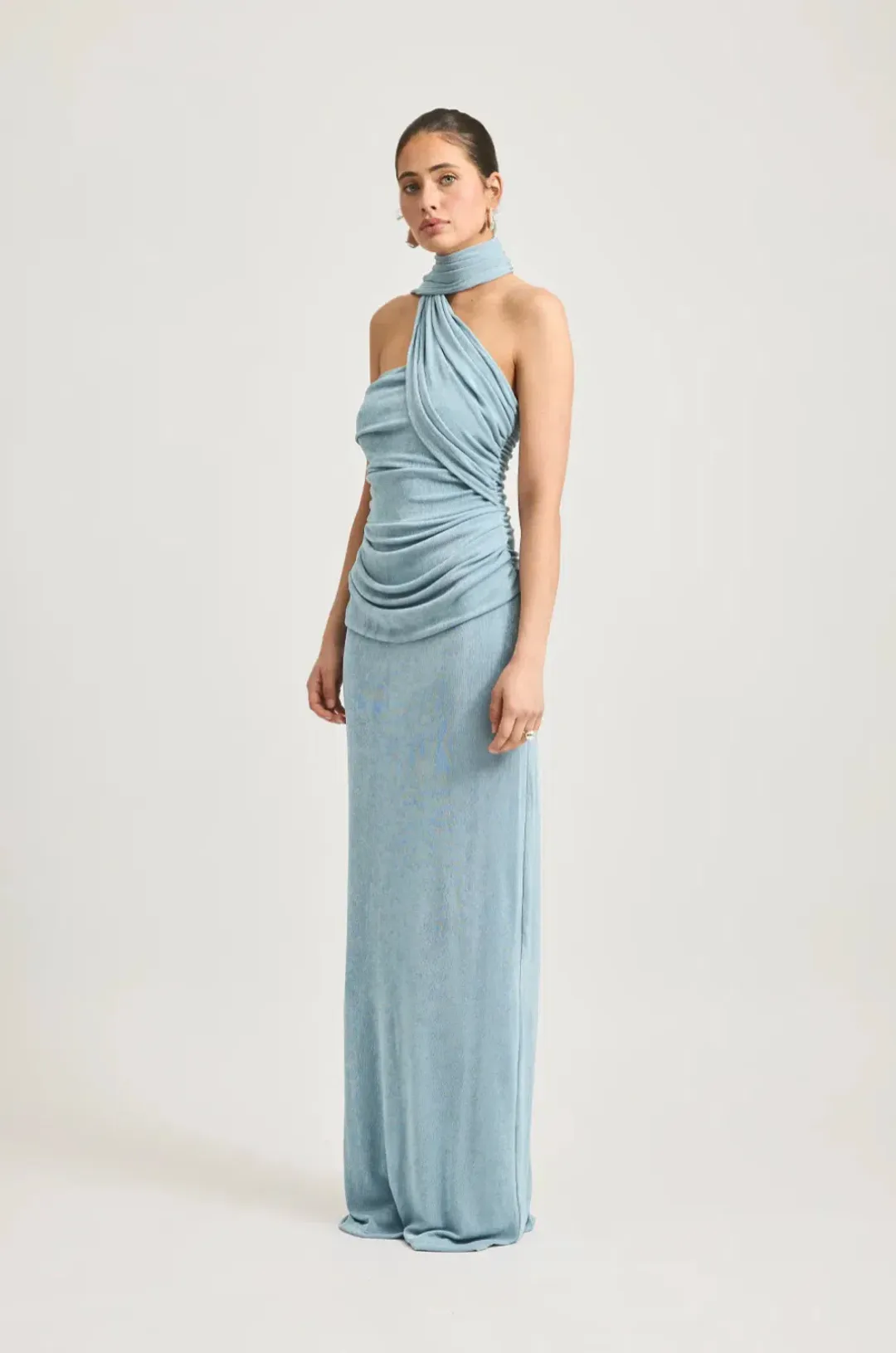 Tojha Iesha Maxi Dress Powder Blue Size S / AU 8 for rent on The Volte - main image