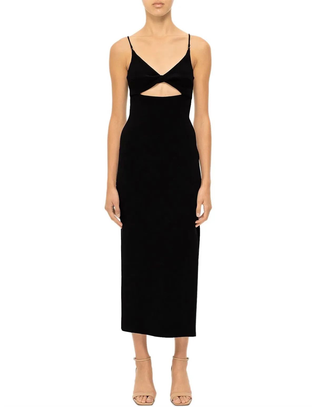Bec & Bridge Ivy Midi Dress Black Size 10 - Image 1