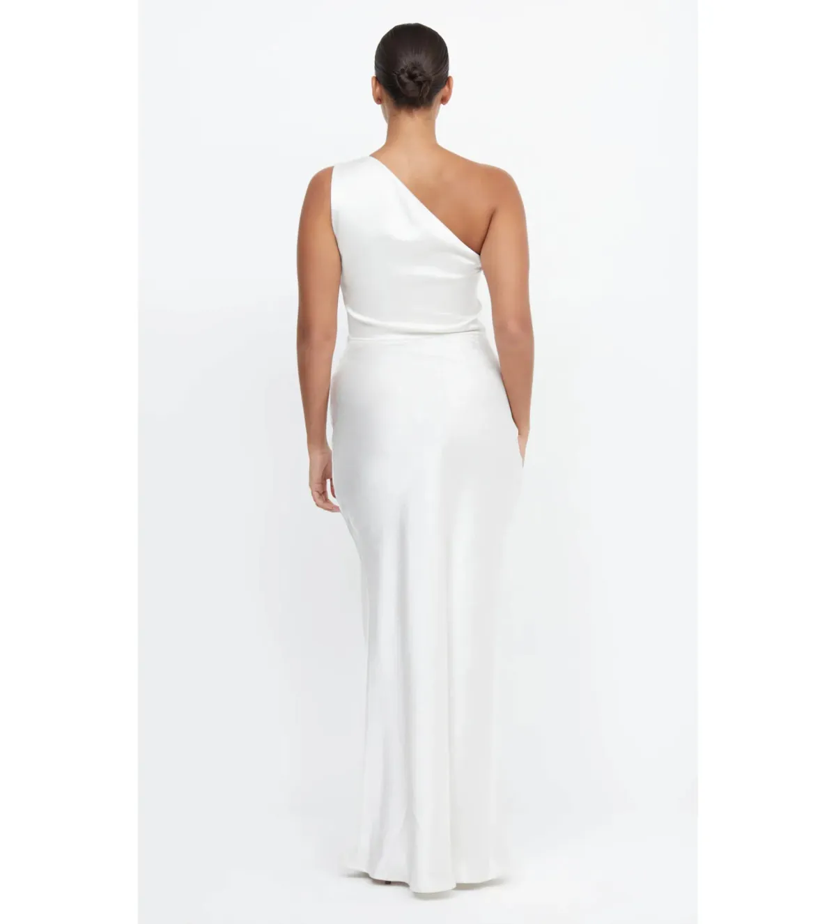 Bec & Bridge The Dreamer Asym Maxi Dress in Ivory Size 12 - Image 2